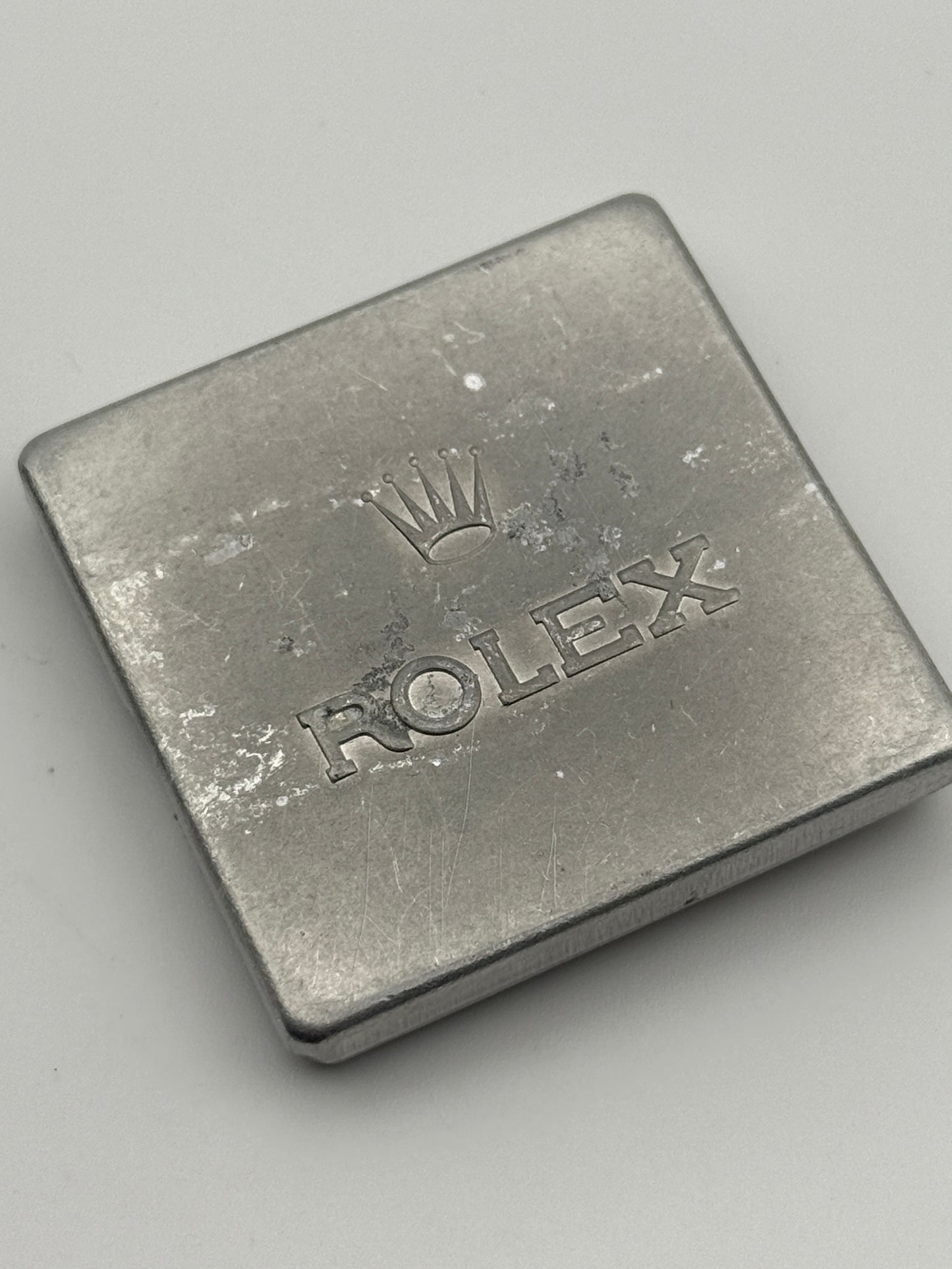 rolex box swiss made scatola spare parts ricambi aluminium vintage