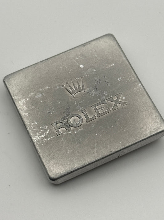 rolex box swiss made scatola spare parts ricambi aluminium vintage