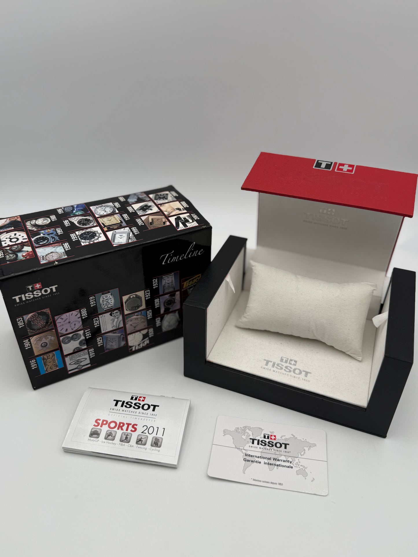 Tissot watch box scatola swiss made
