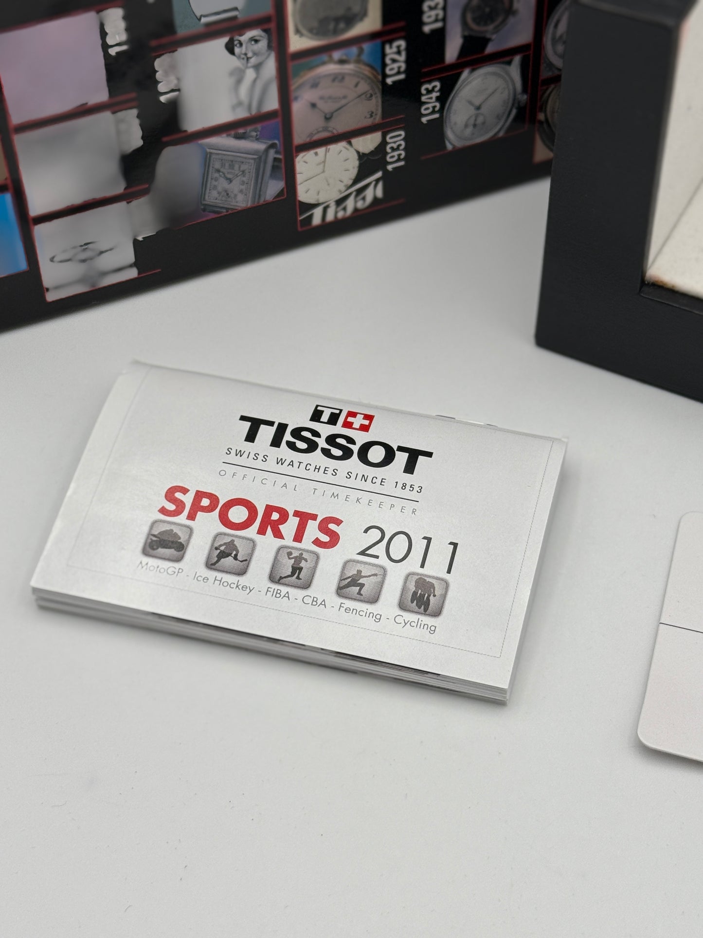 Tissot watch box scatola swiss made