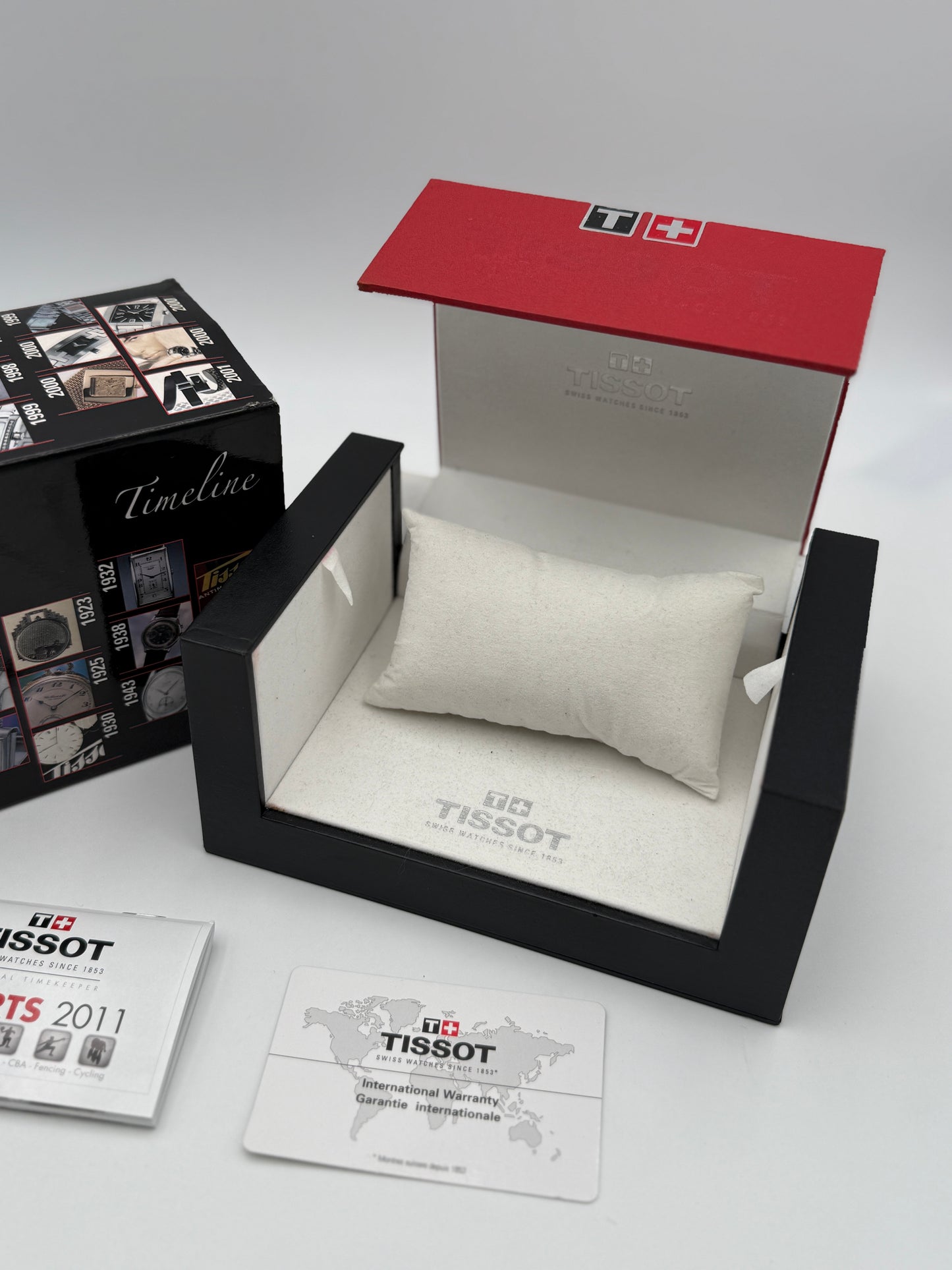 Tissot watch box scatola swiss made