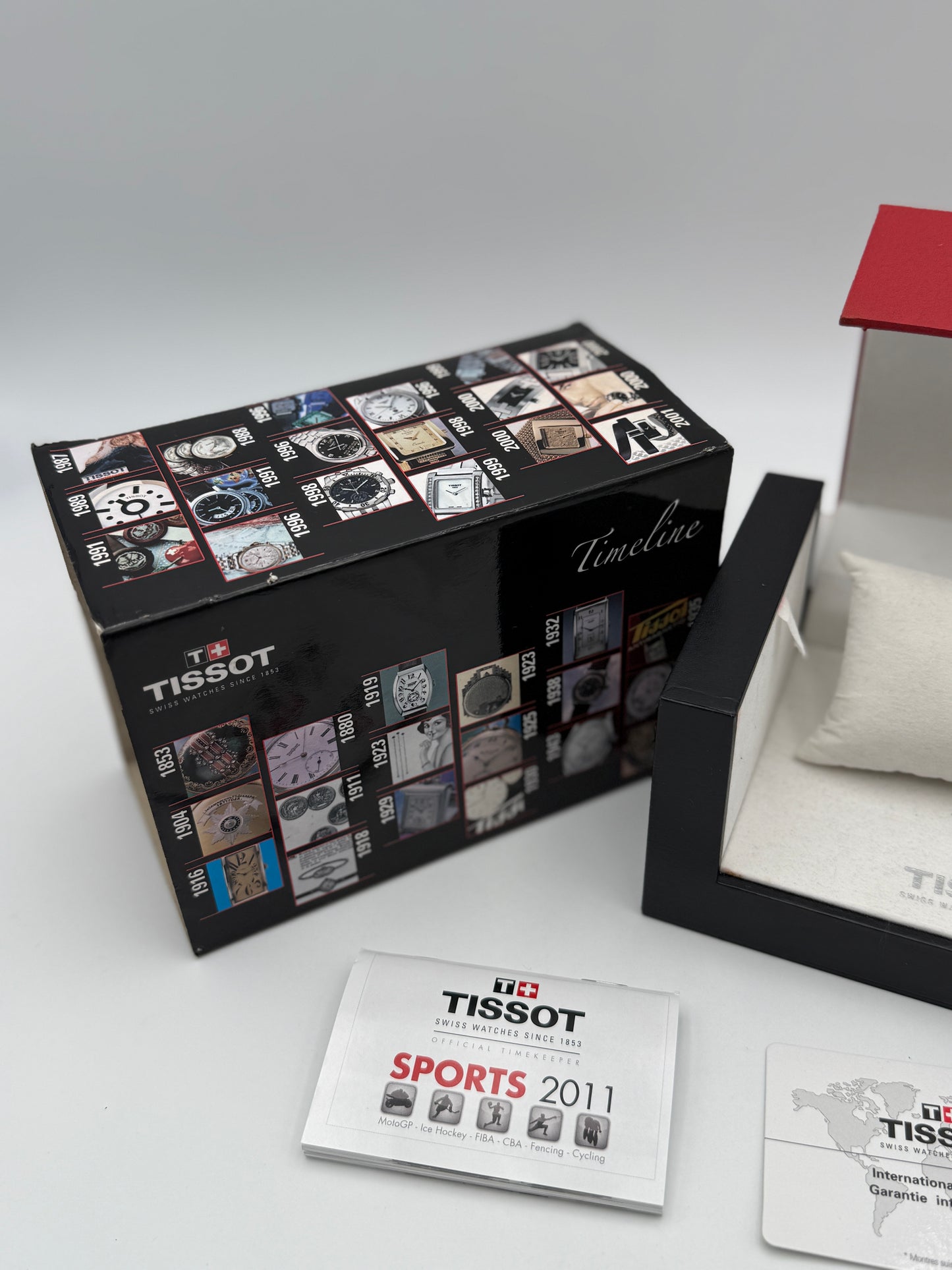 Tissot watch box scatola swiss made