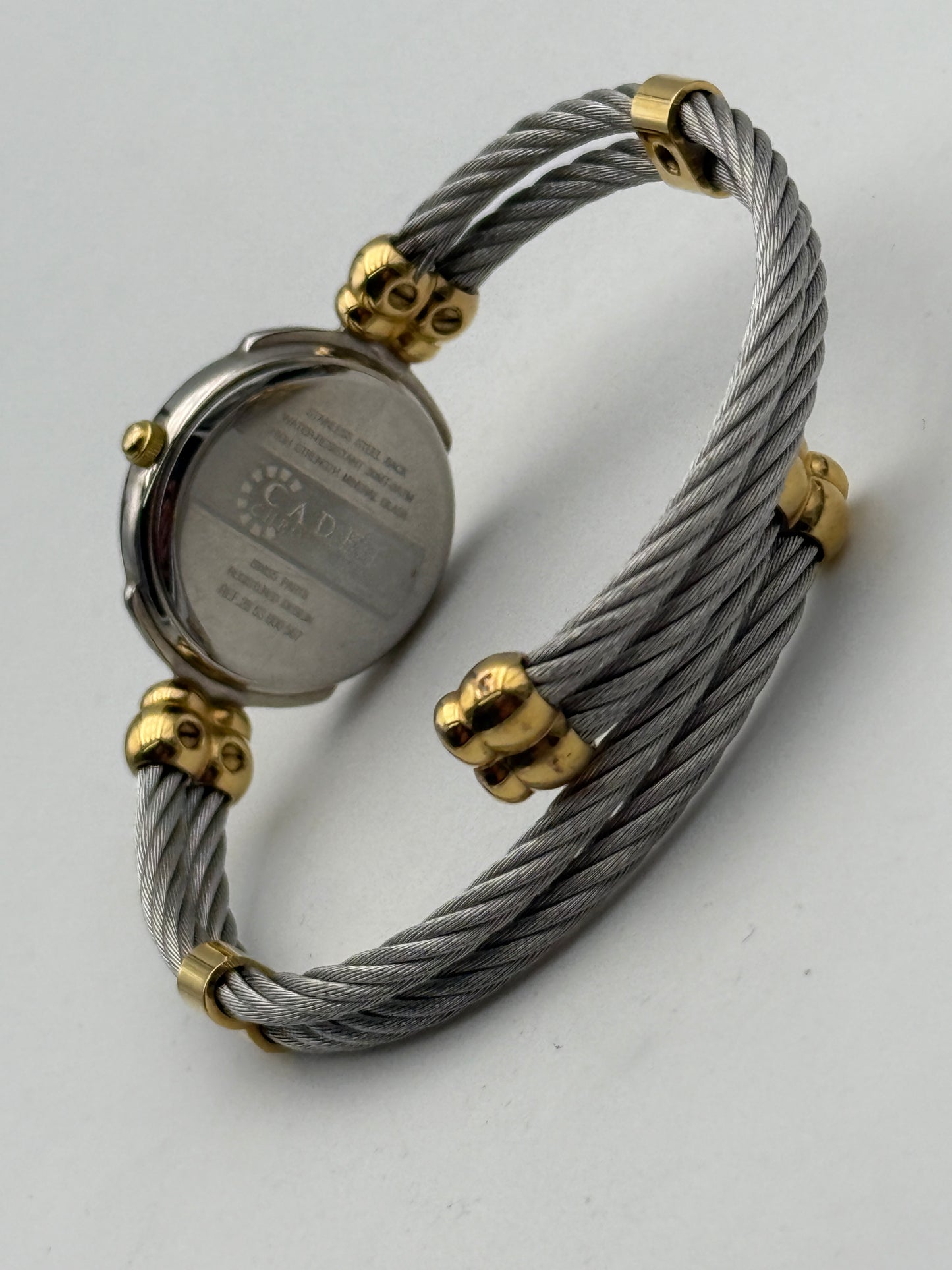cadet quartz swiss made 2853600567 23mm