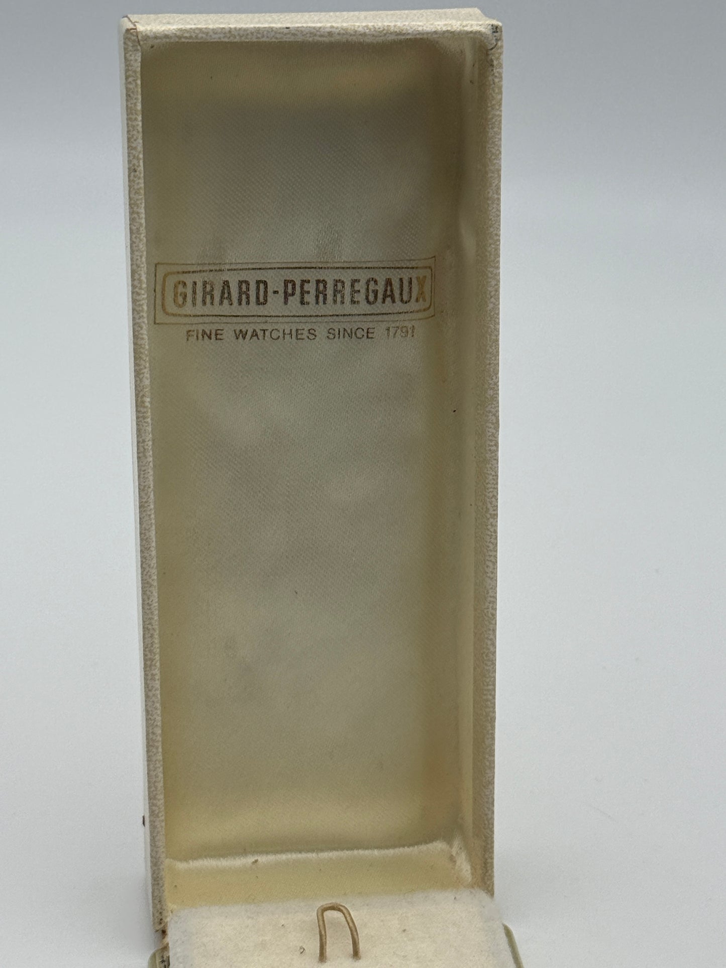 girard perregaux box scatola pocket watch model deposè mr286 spec.