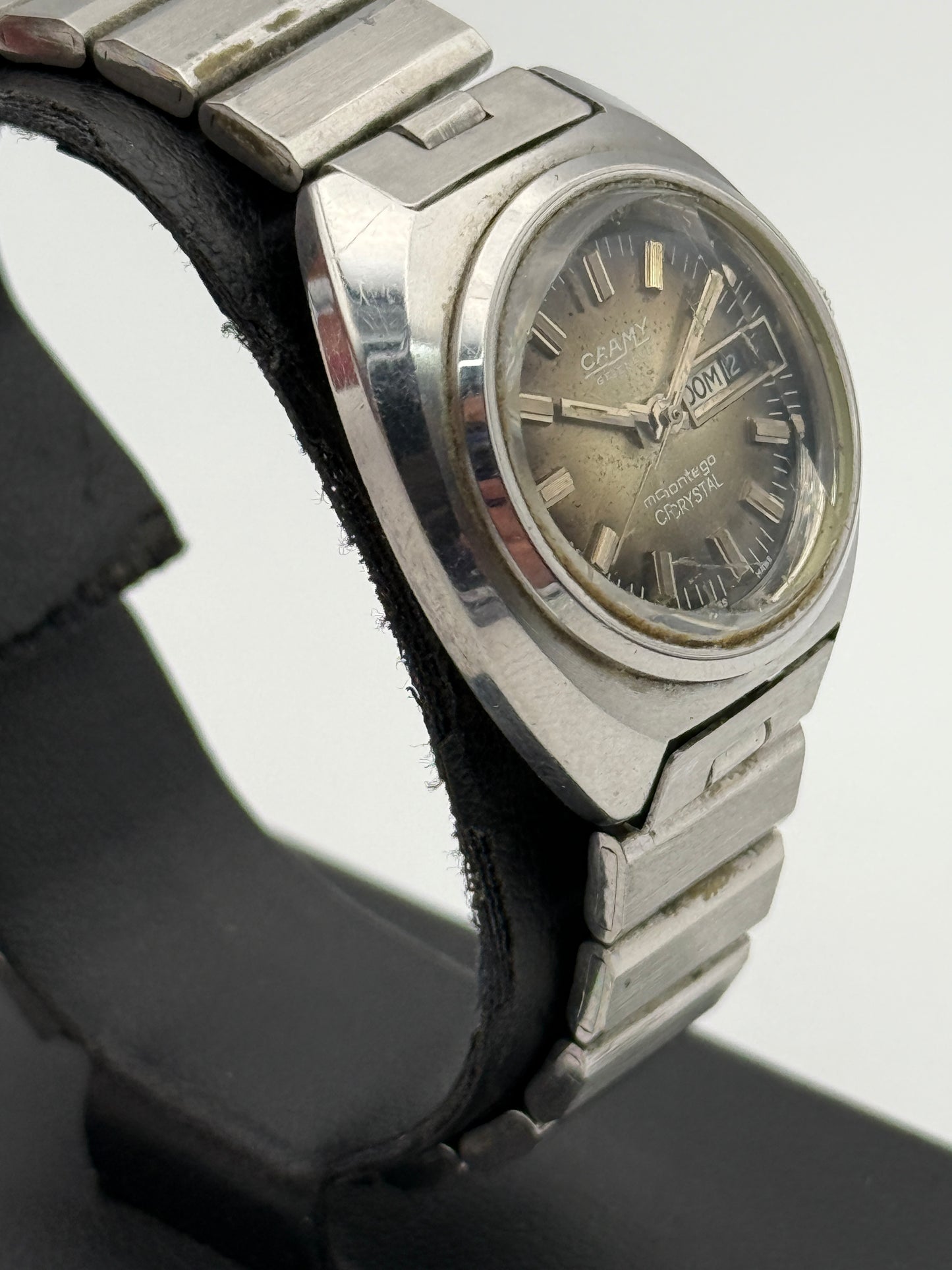 camy montego swiss made eta 2671 automatic crystal 26mm