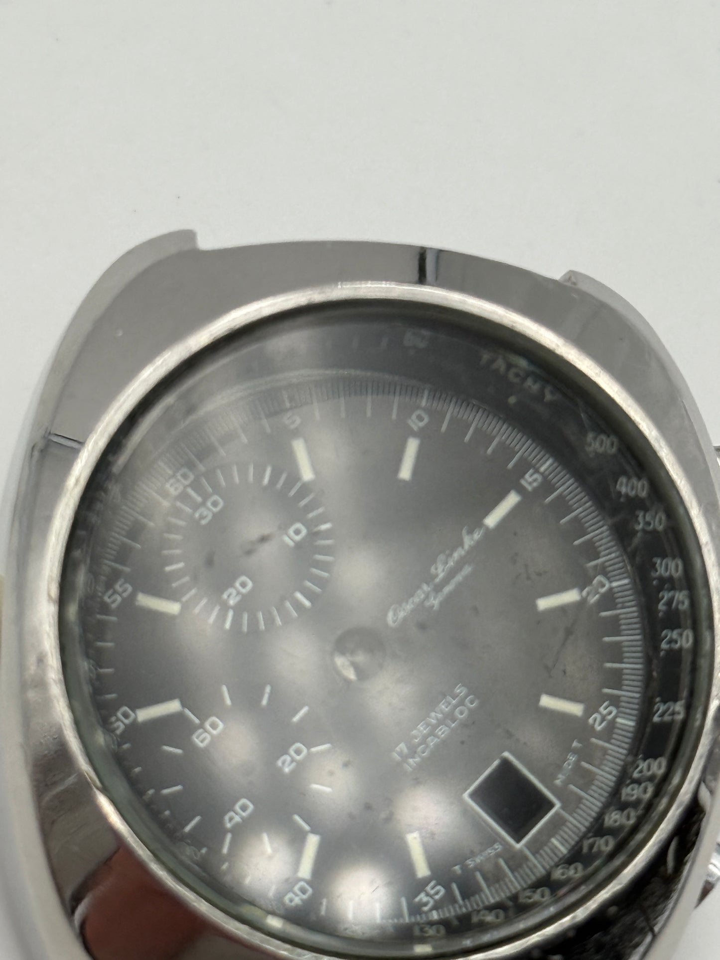 oscar linke cassa case chrono valjoux 7765 helmet 38mm