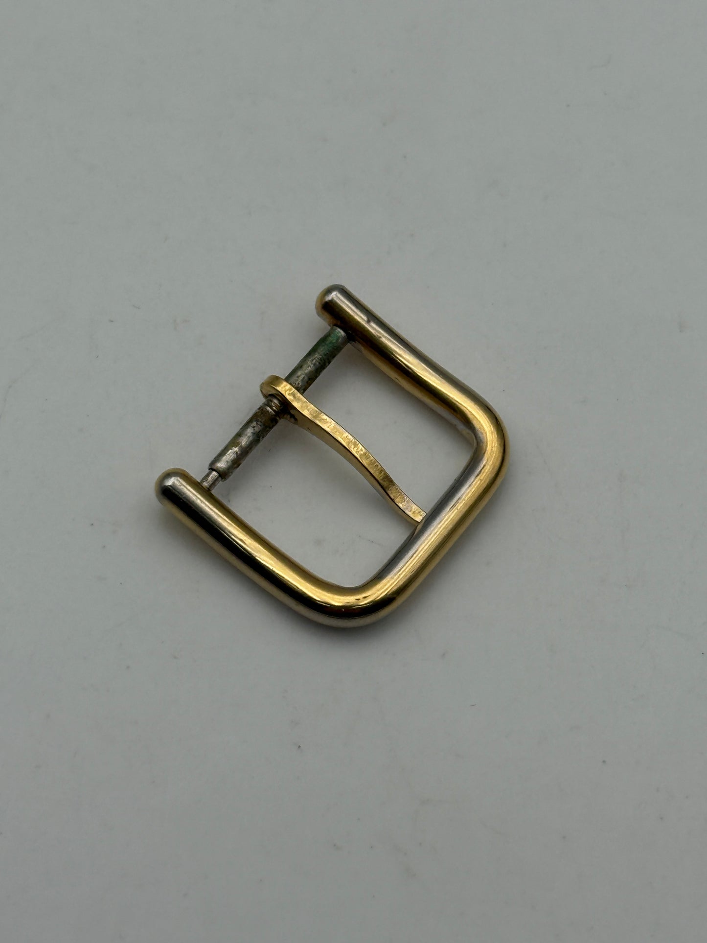 tissot dorata 16mm gold plated fibbia buckle vintage