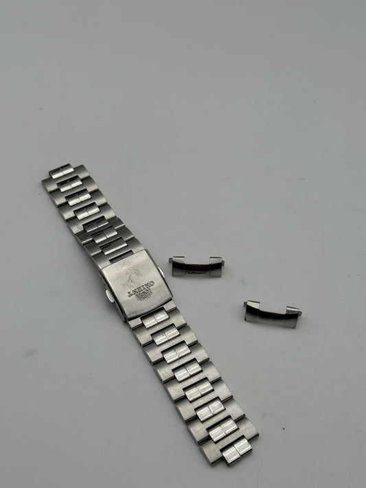 orient world time bracciale bracelet steel 20mm