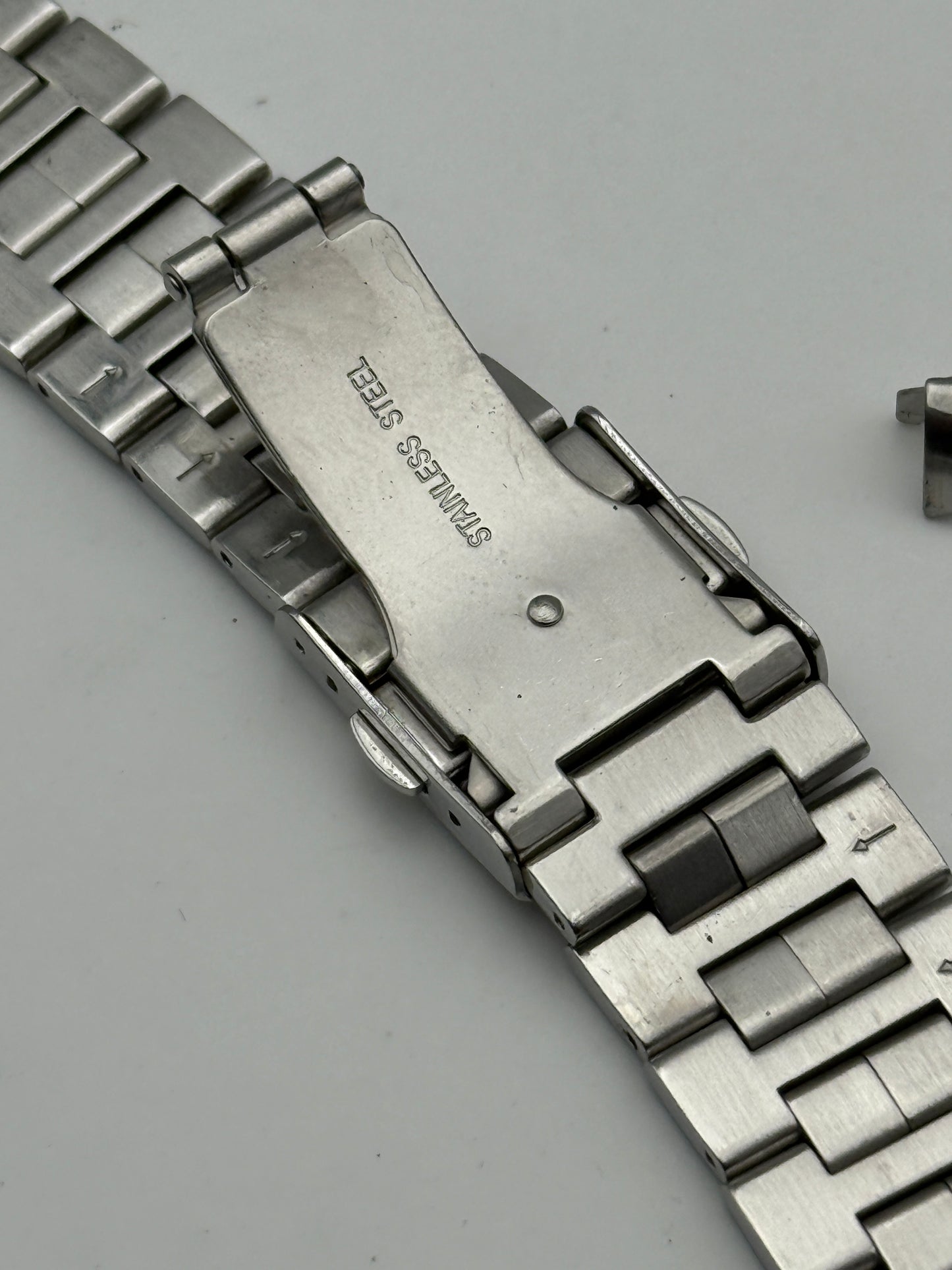 orient world time bracciale bracelet steel 20mm