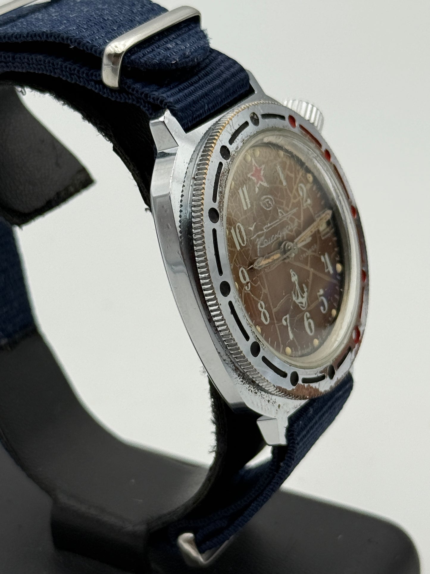vostok komandirskie cccp herren hur 39mm vintage