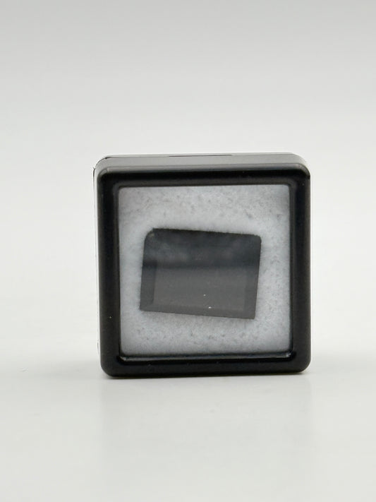 ossidiana nera quadrata natural naturale 6.72ct