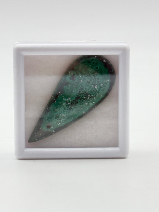 malachite 41x17x35 cm natural naturale