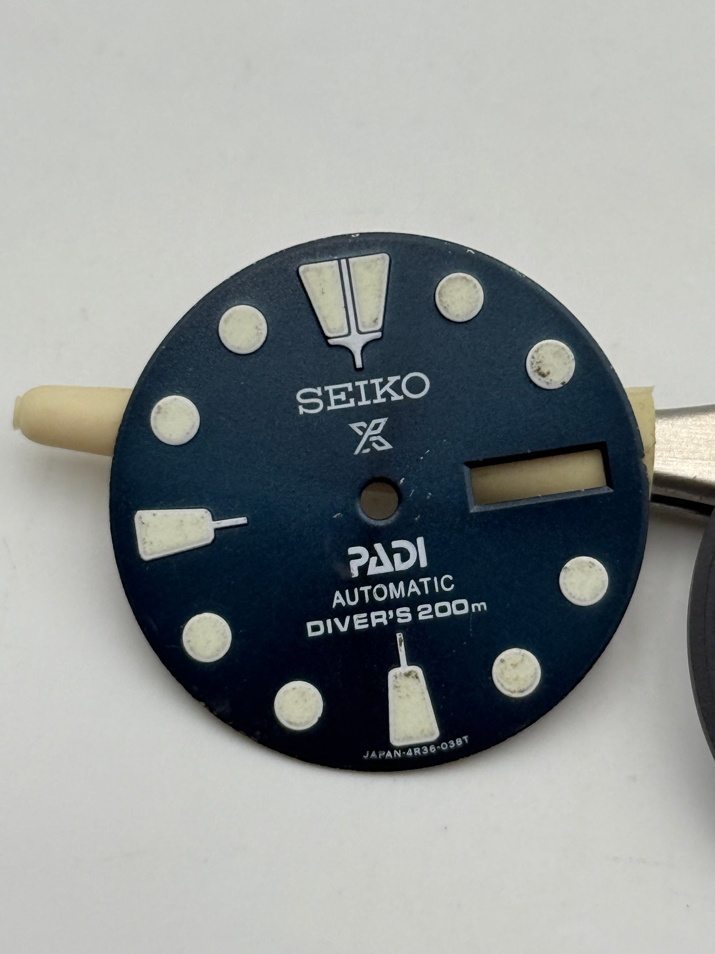 Seiko padi diver's 200 kit dial quadrante 28.5mm