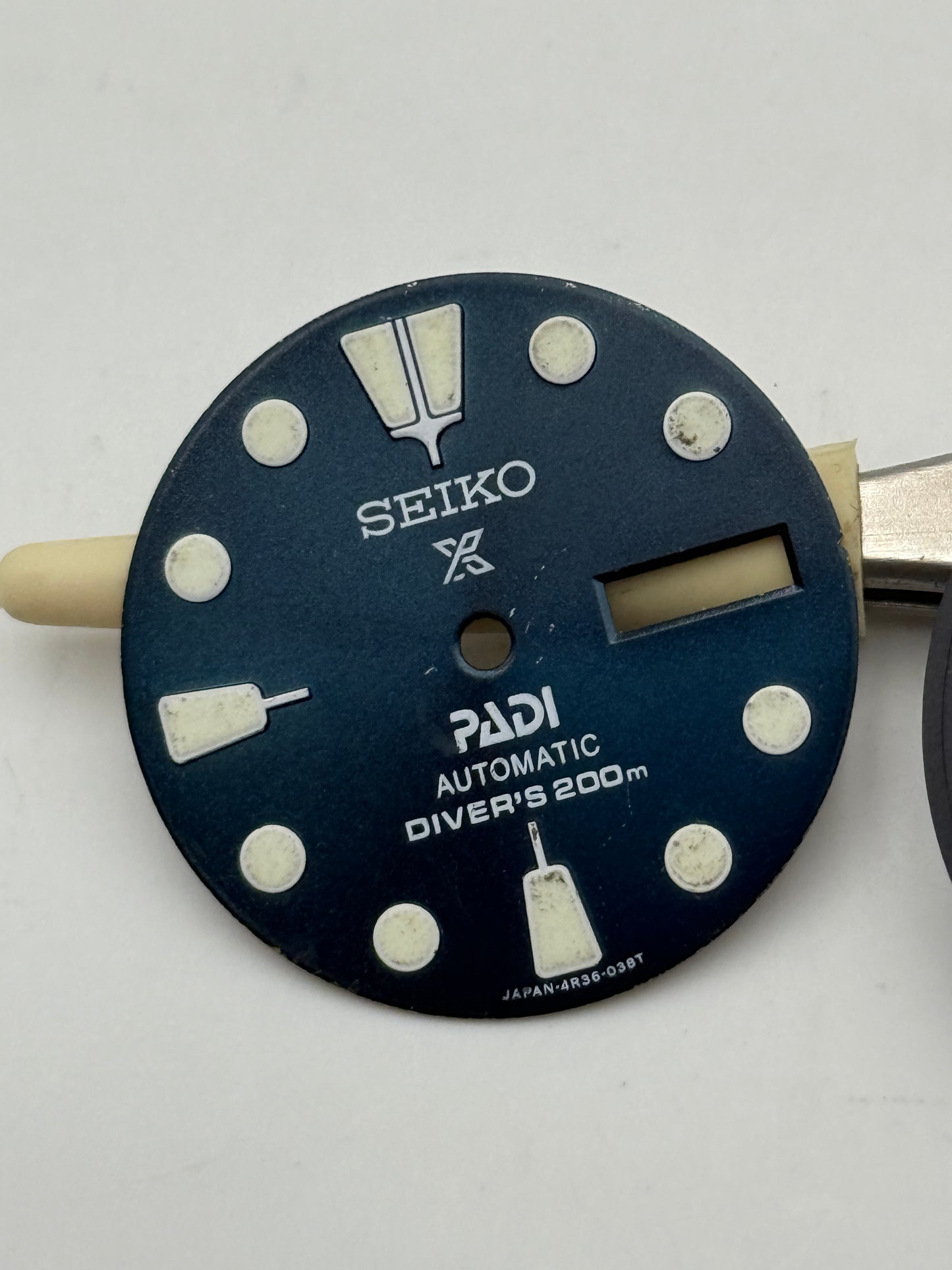 Seiko padi diver's 200 kit dial quadrante 28.5mm