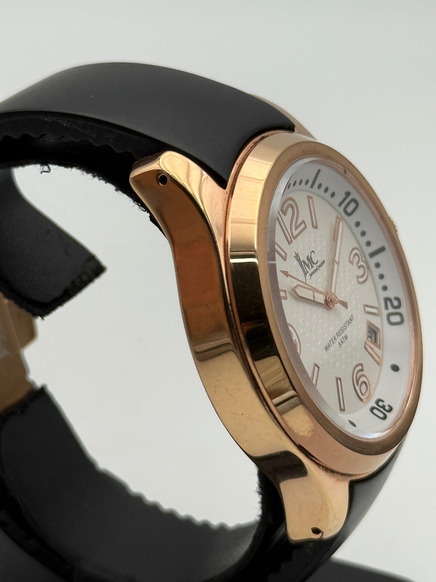 jlmc personal passion 45mm watch orologio gold plated