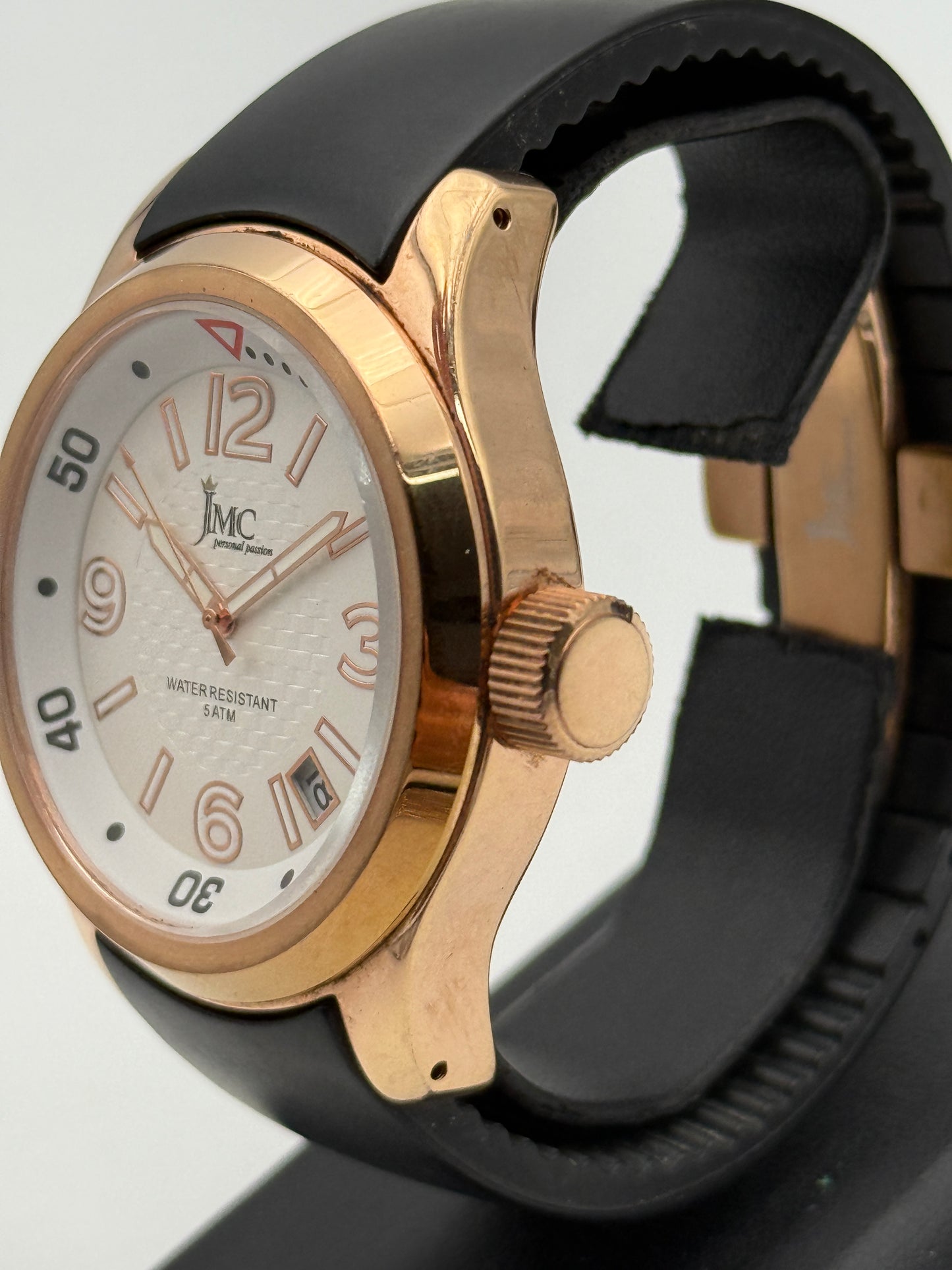 jlmc personal passion 45mm watch orologio gold plated