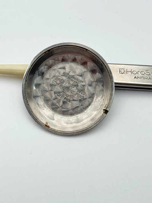 baume e mercier brevet 76929 fondello caseback