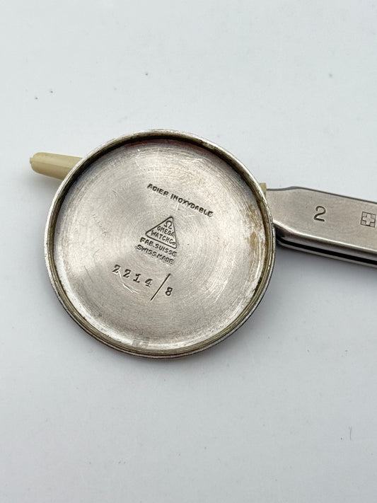 omega 2214-8 32.4mm fondello caseback