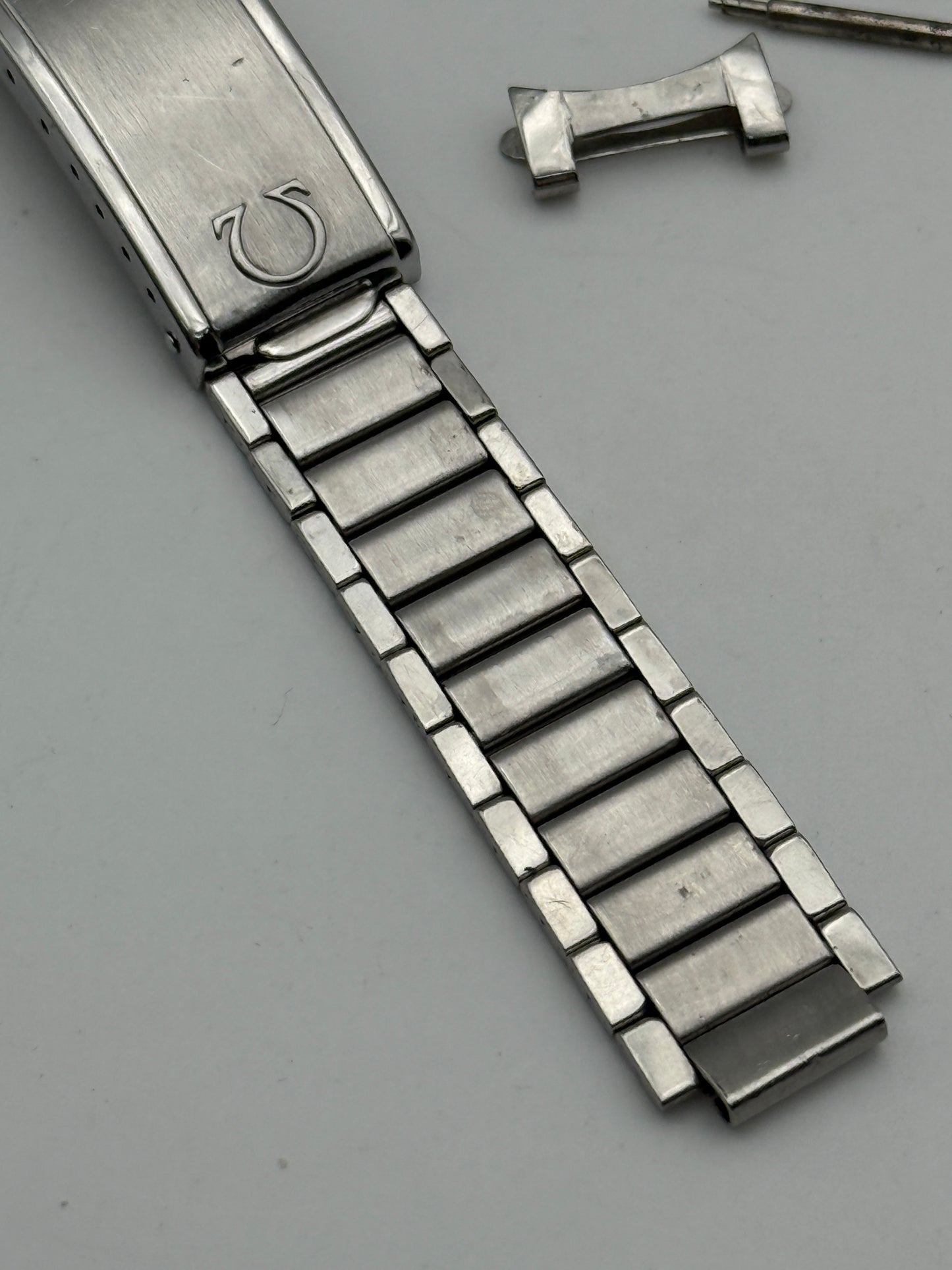 omega seamaster 120 5684 1-67no.13 16mm endlink 537 cinturino strap bracelet