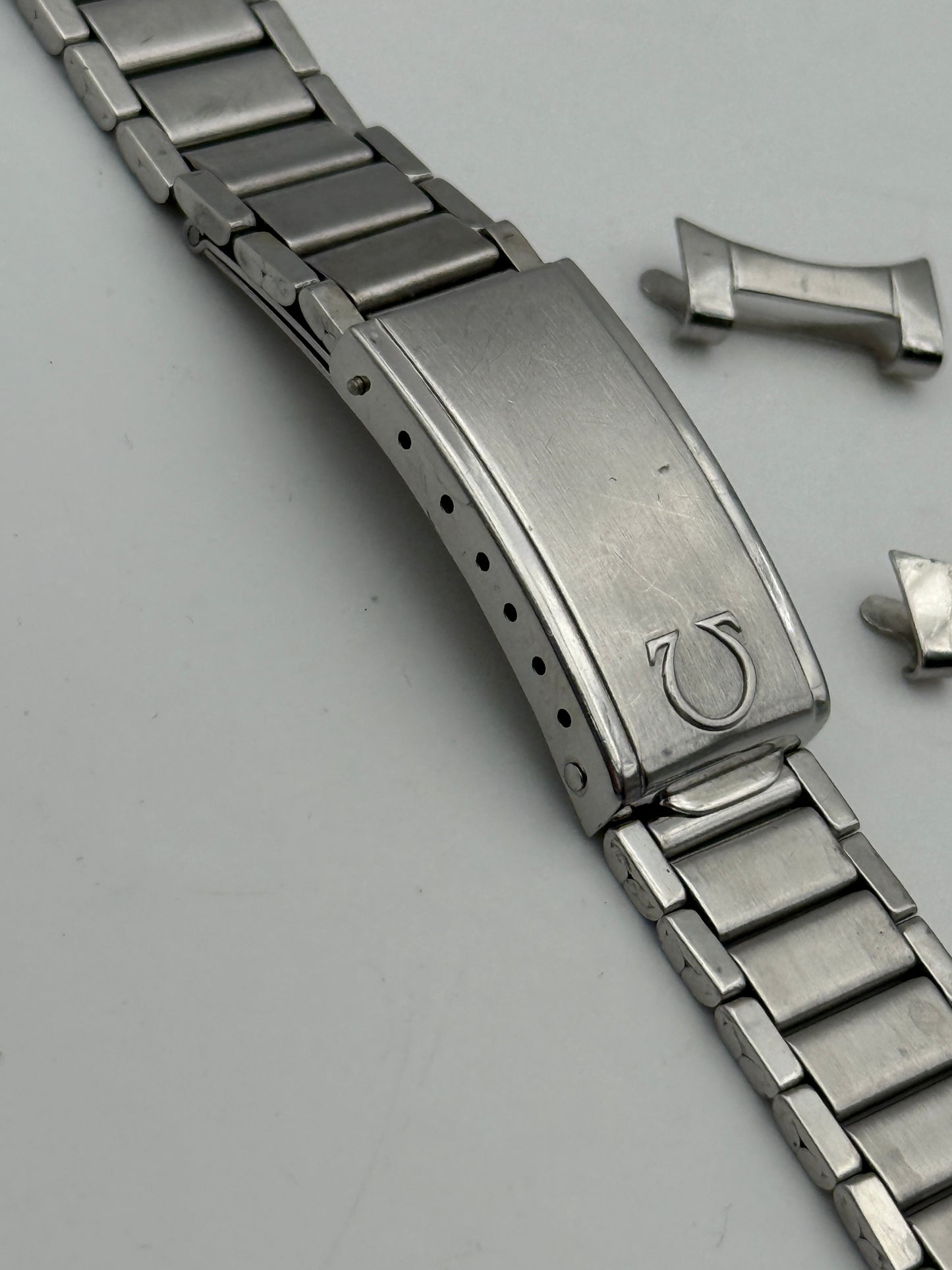 omega seamaster 120 5684 1-67no.13 16mm endlink 537 cinturino strap bracelet
