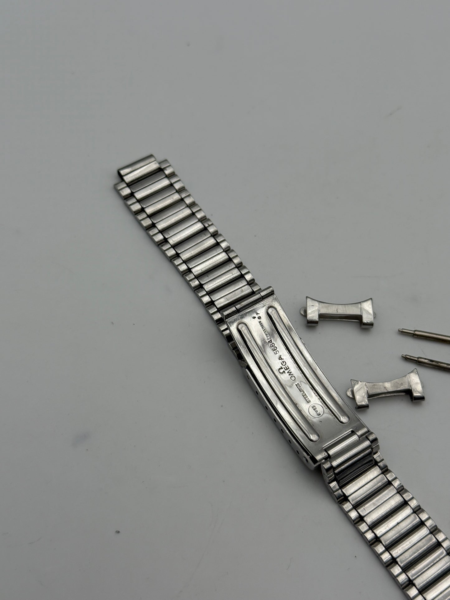 omega seamaster 120 5684 1-67no.13 16mm endlink 537 cinturino strap bracelet