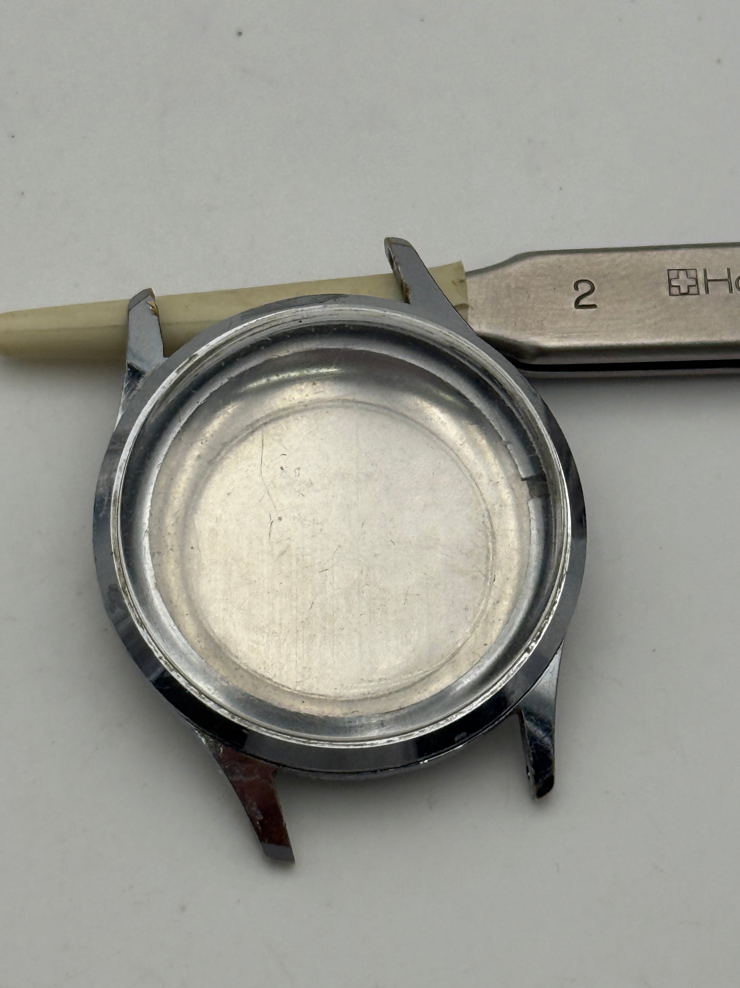 anonimo 34-27mm cassa case vintage swiss made