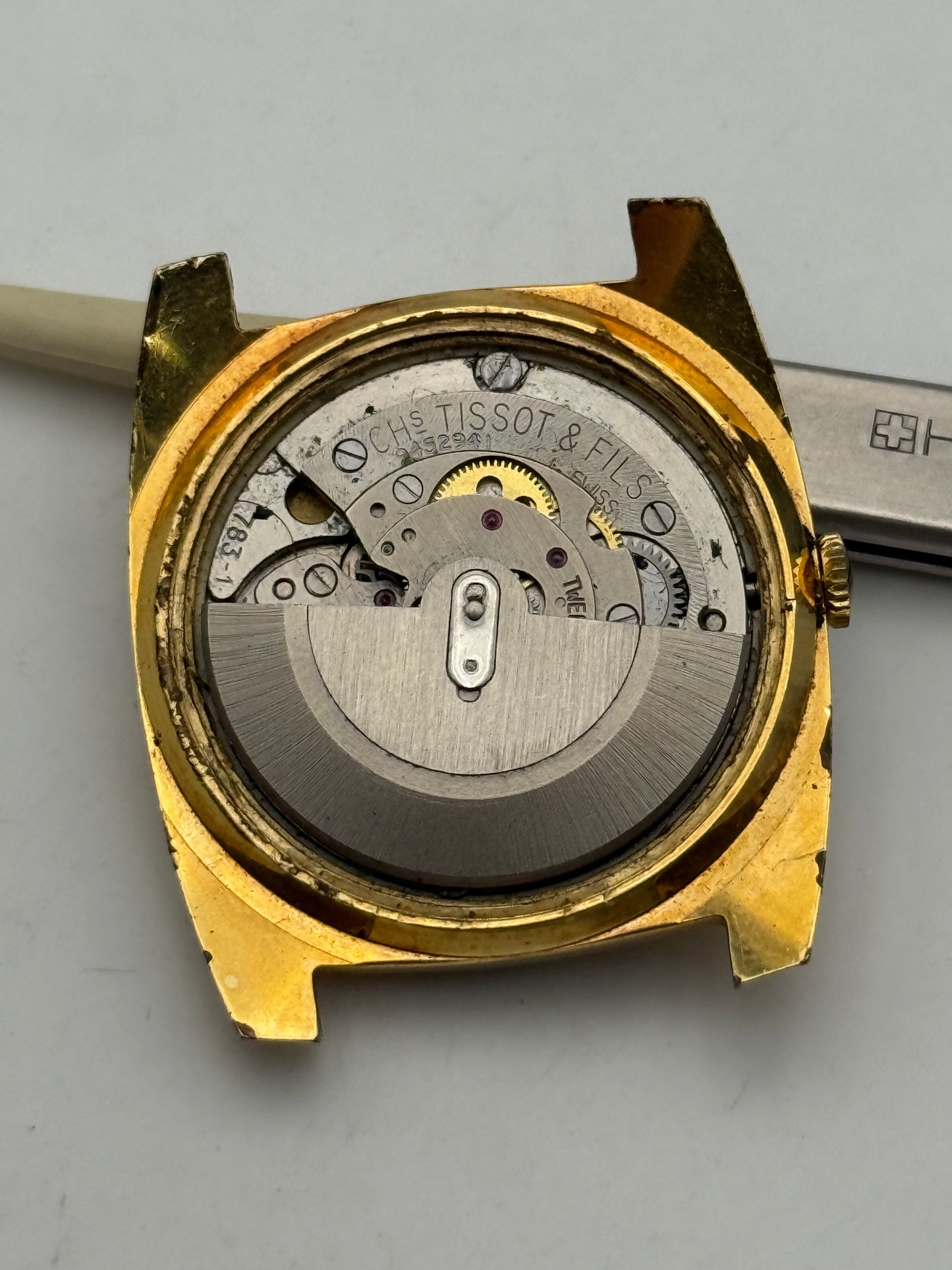 tissot carrousel orange 33mm
