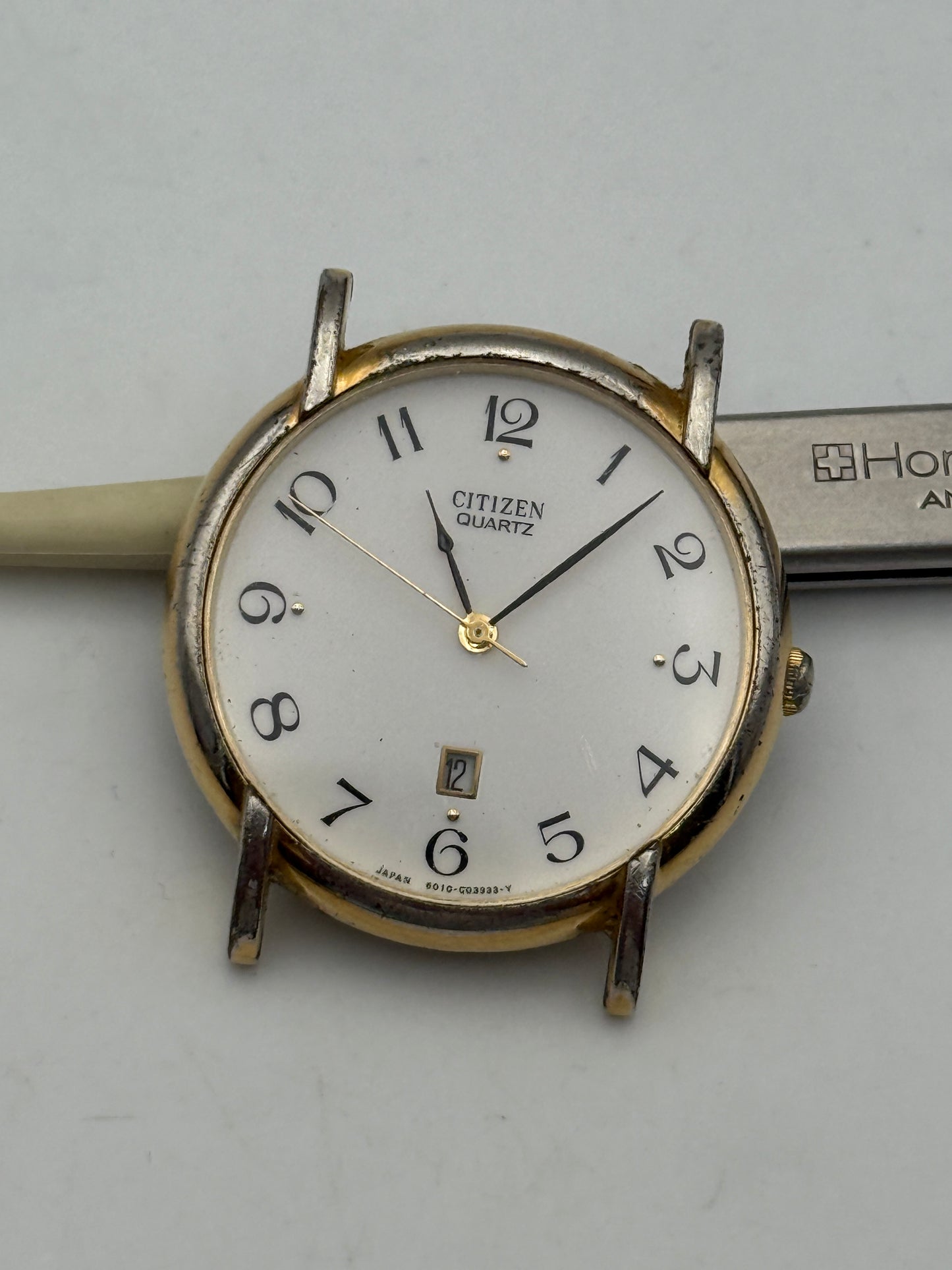 citizen quartz 6010-ys1901 31mm vintage