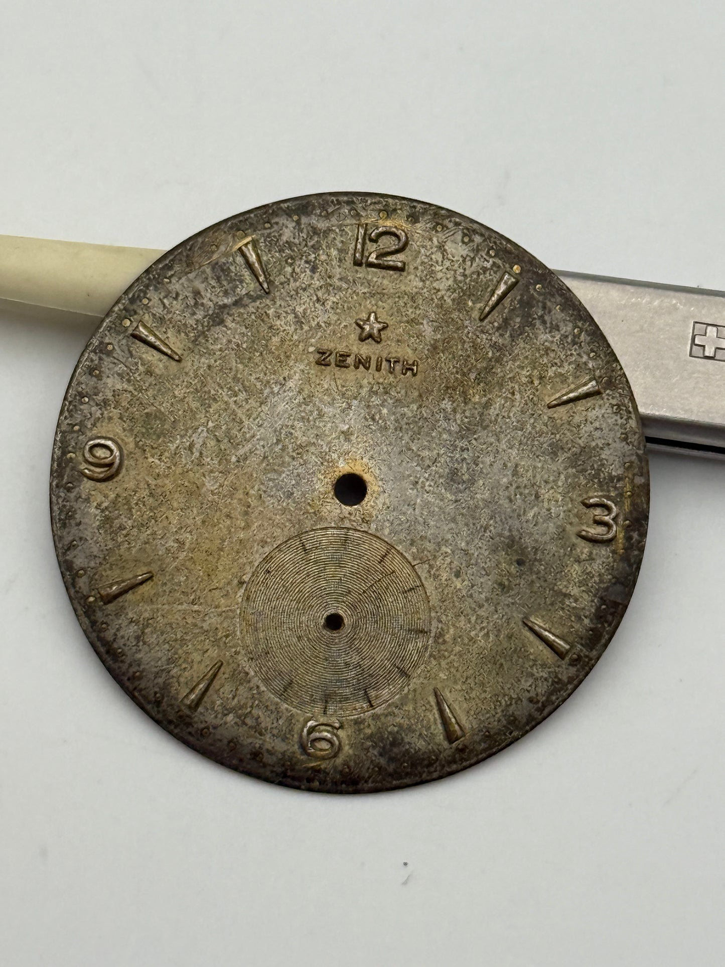 zenith 32.5mm dial quadrante