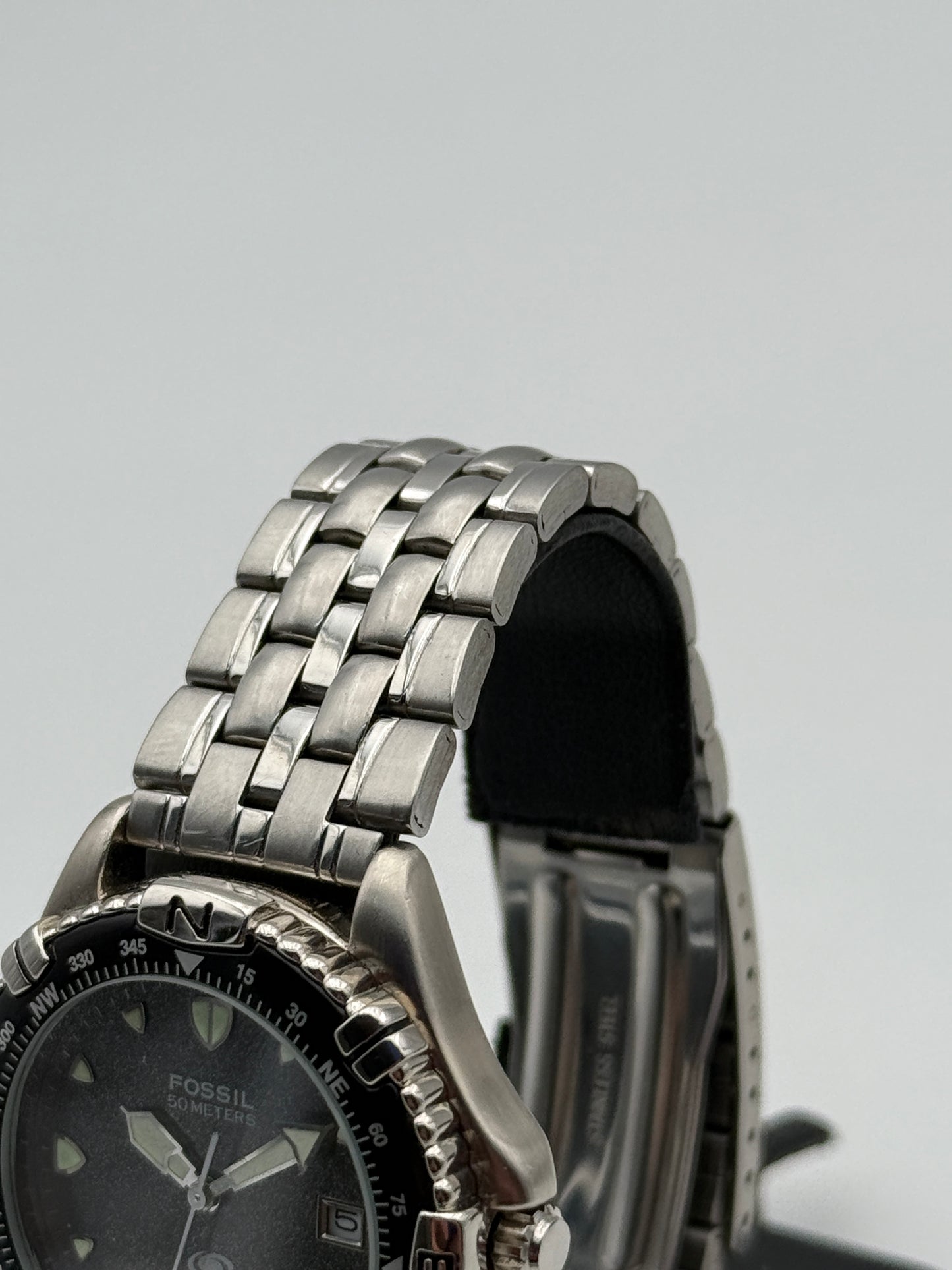 fossil blue 50 meters am-3054 38mm