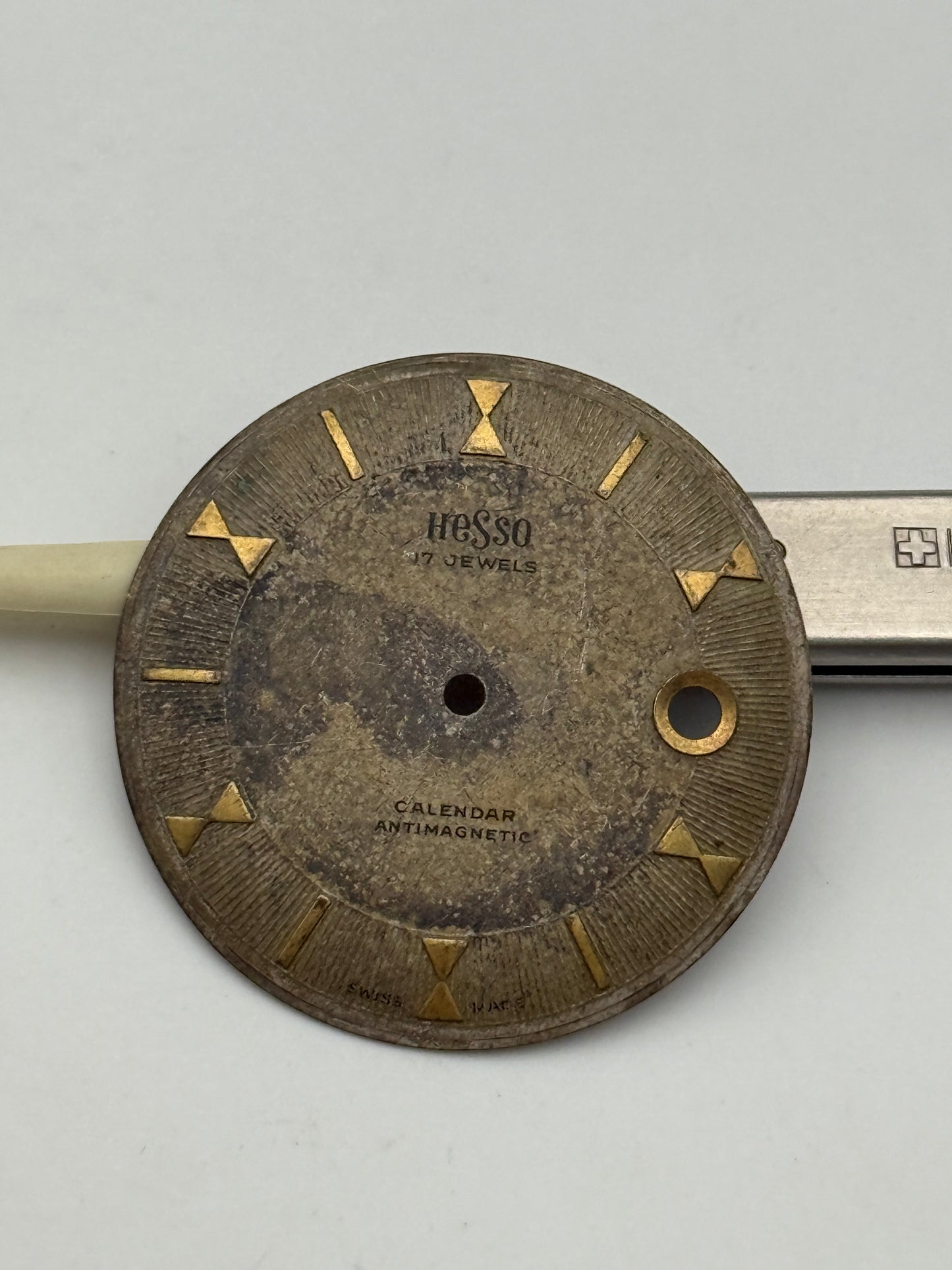 hessa calendar 32.5mm dial quadrante