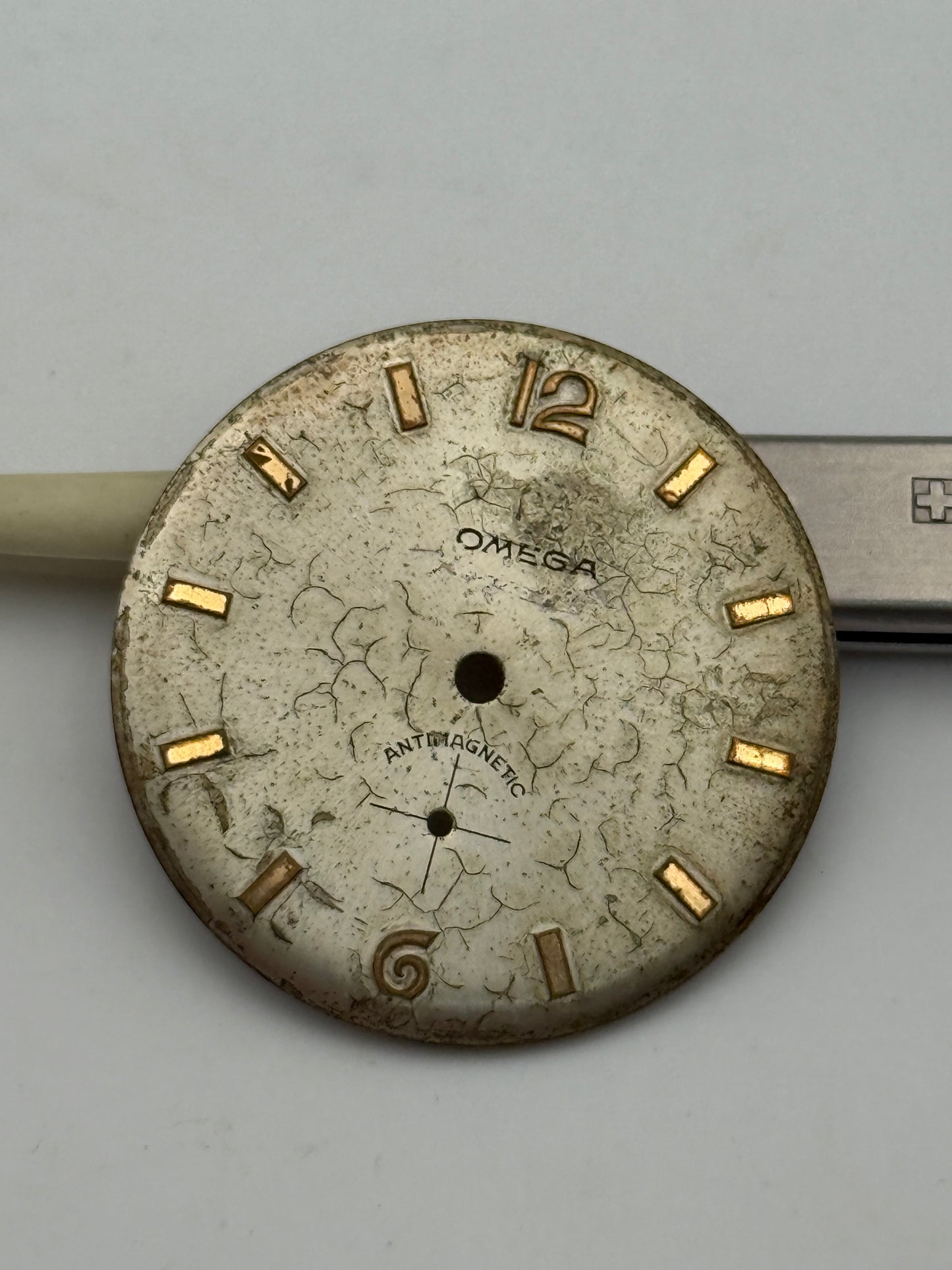 omega 30.5mm dial quadrante