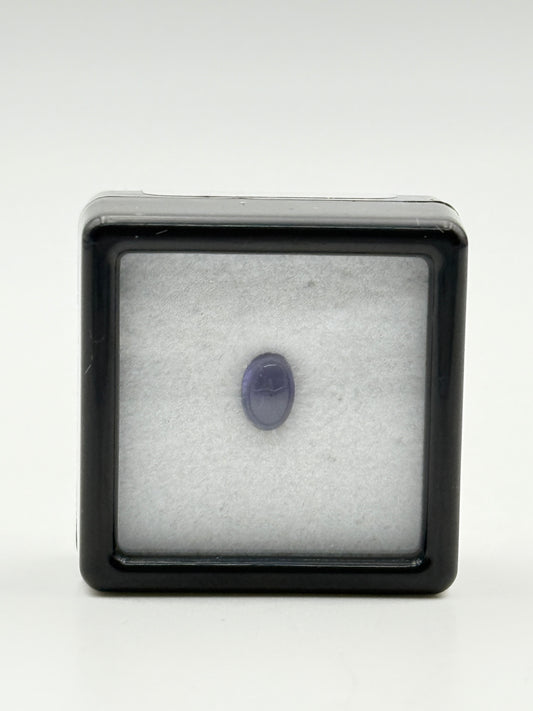 quarzo cabouchon blu 0.47ct natural naturale