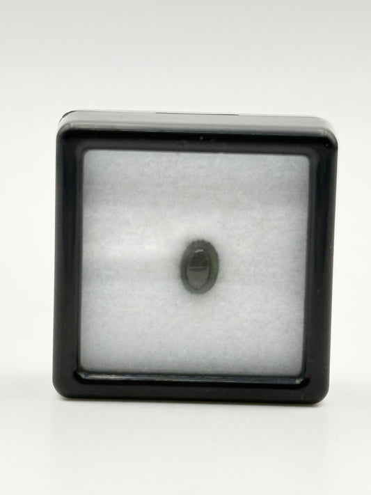 quarzo verde cabouchon 0.66ct natural naturale