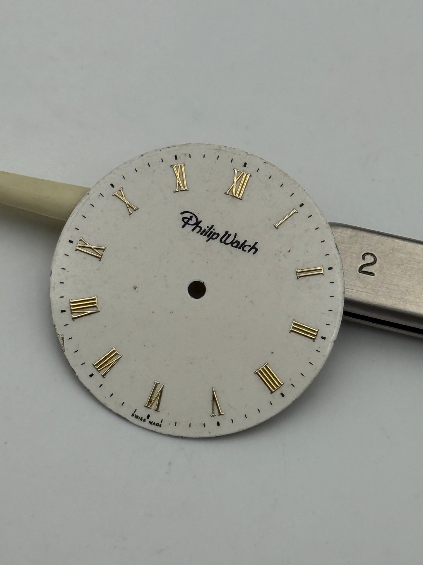 philip watch 28mm dial quadrante