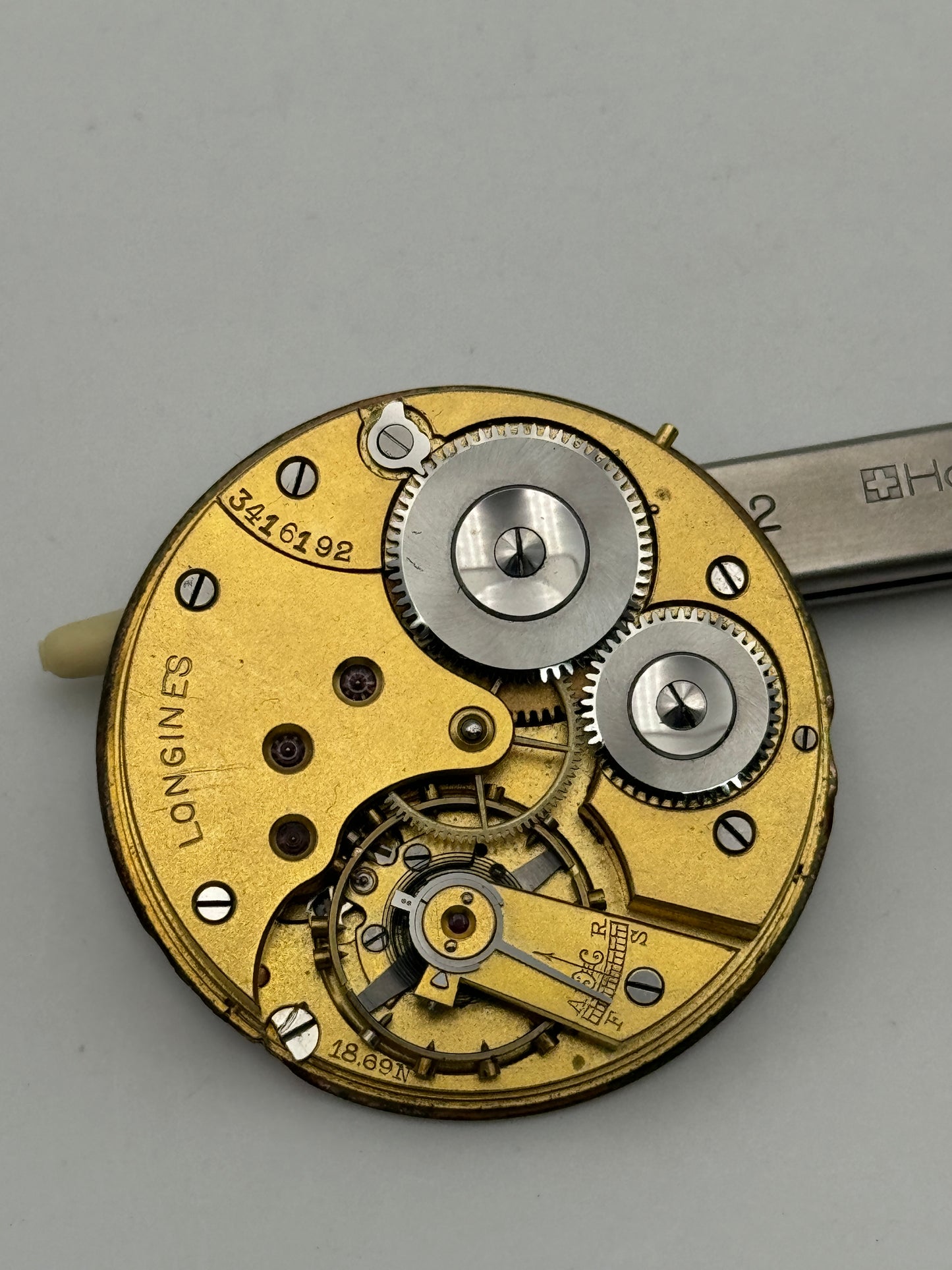 Longines 18,69n movement movimento, for spare parts, per parti di ricambio