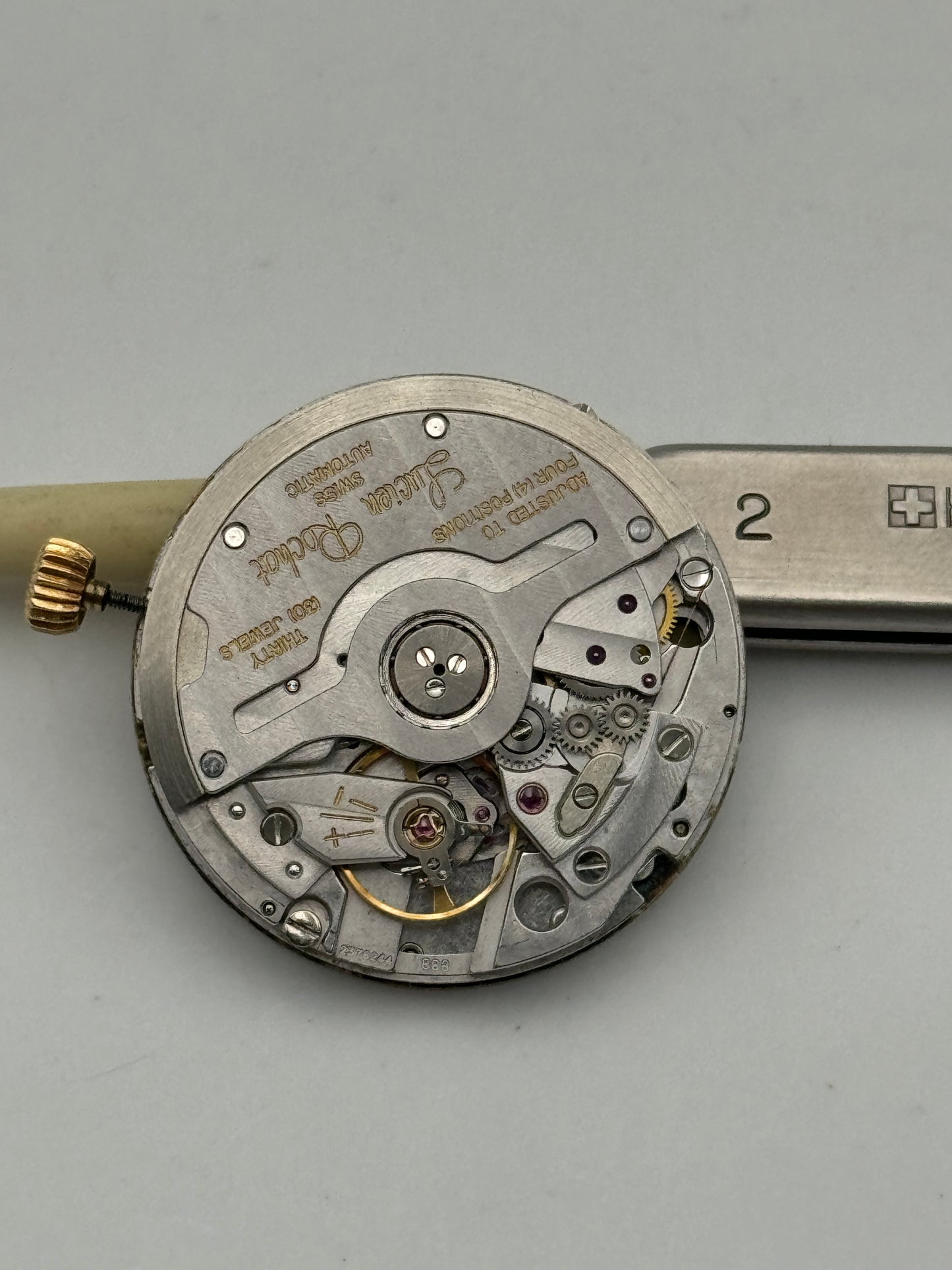 Lucien Rochat frederic piguet 888 movement movimento, in working order, funzionante