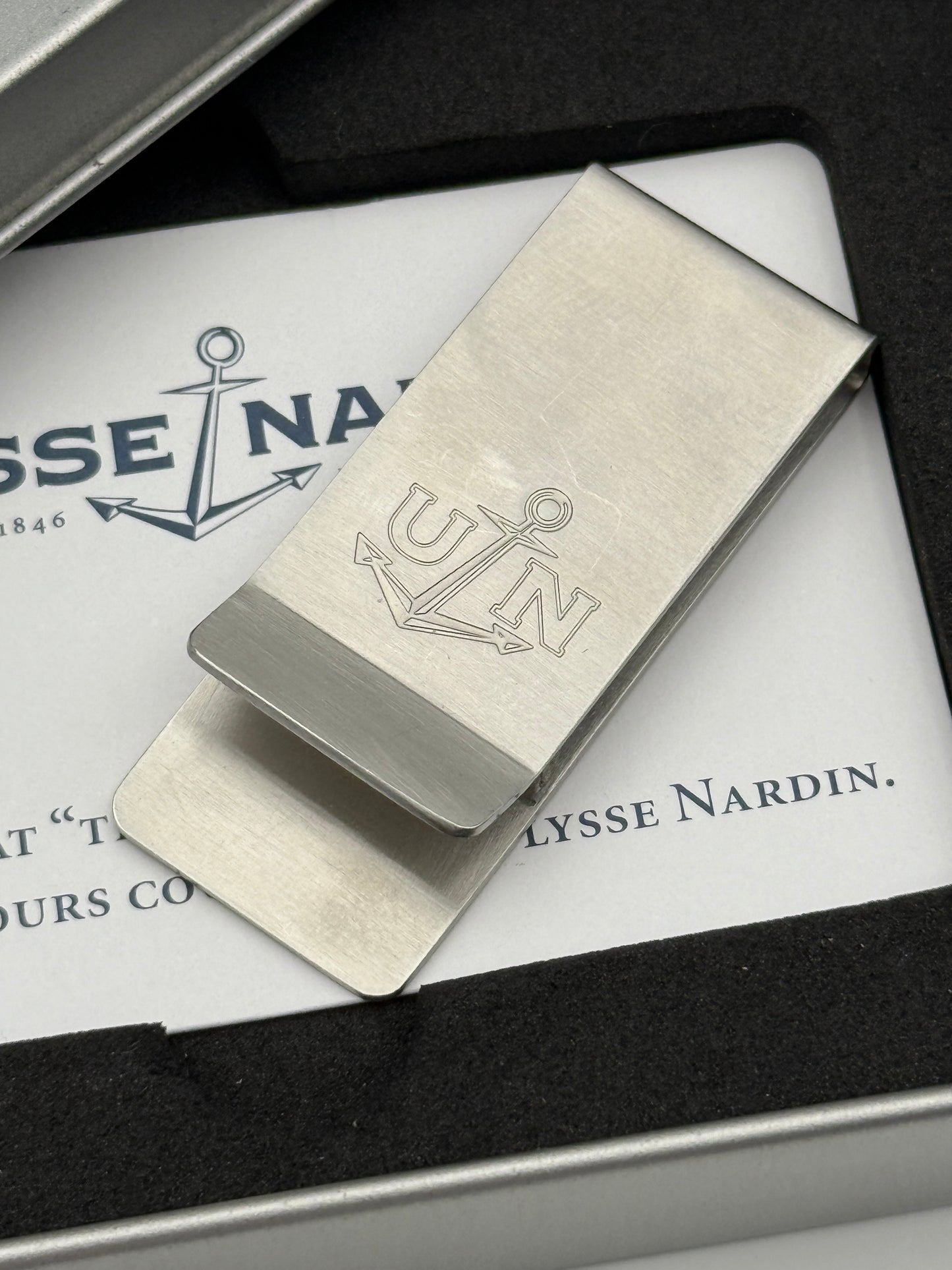Ulysse nardin fermaslodi money clip gadget swiss made