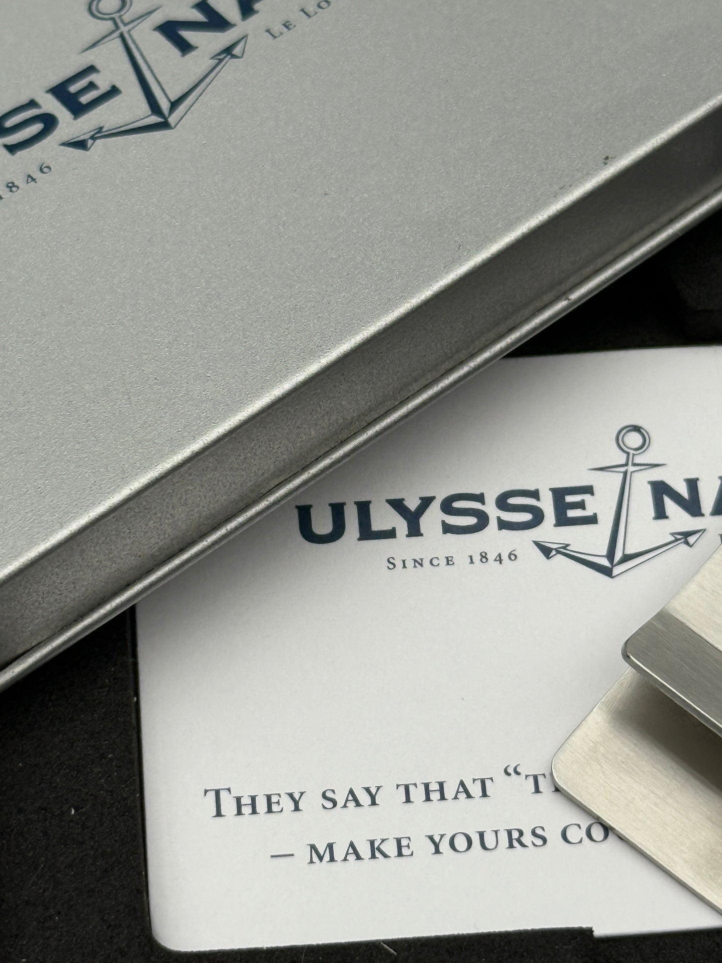 Ulysse nardin fermaslodi money clip gadget swiss made