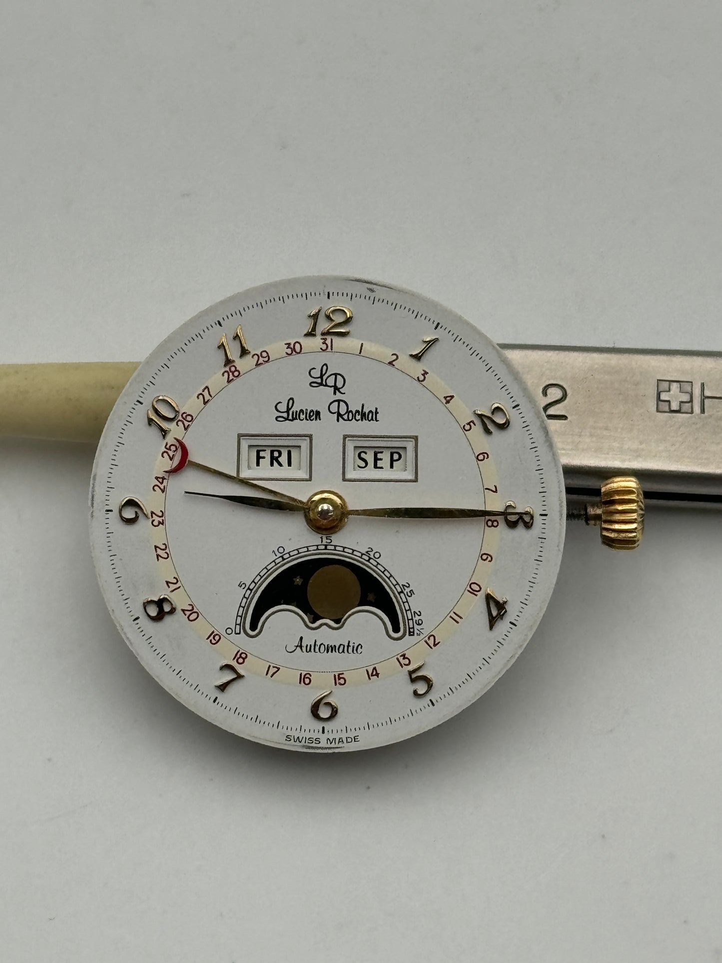 Lucien Rochat frederic piguet 888 movement movimento, in working order, funzionante