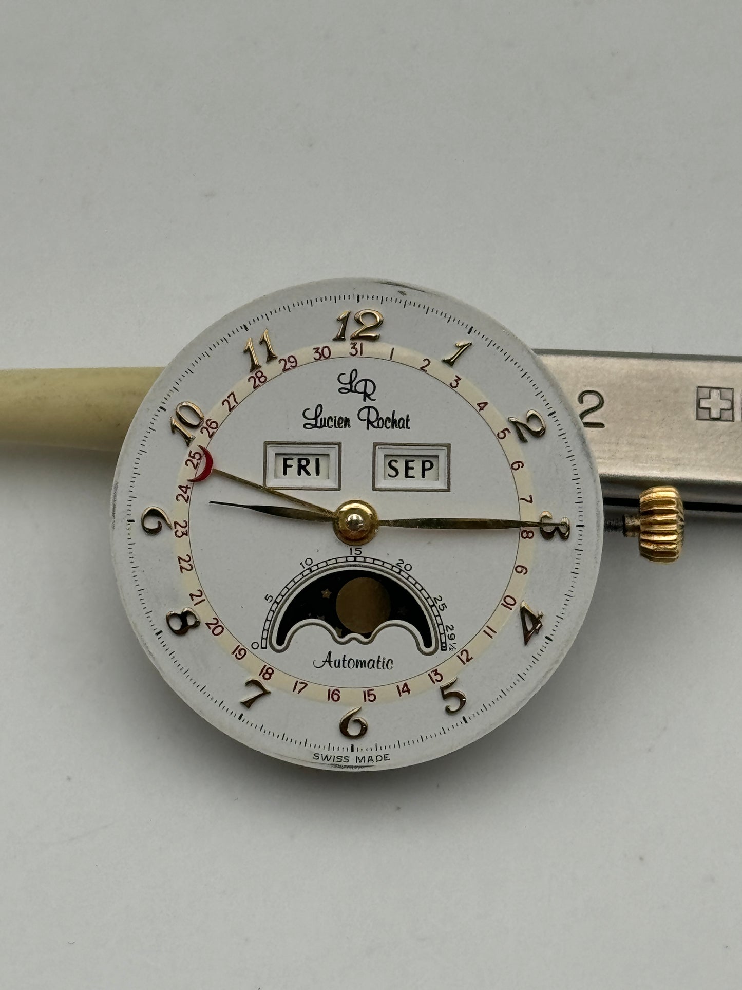 Lucien Rochat frederic piguet 888 movement movimento, in working order, funzionante