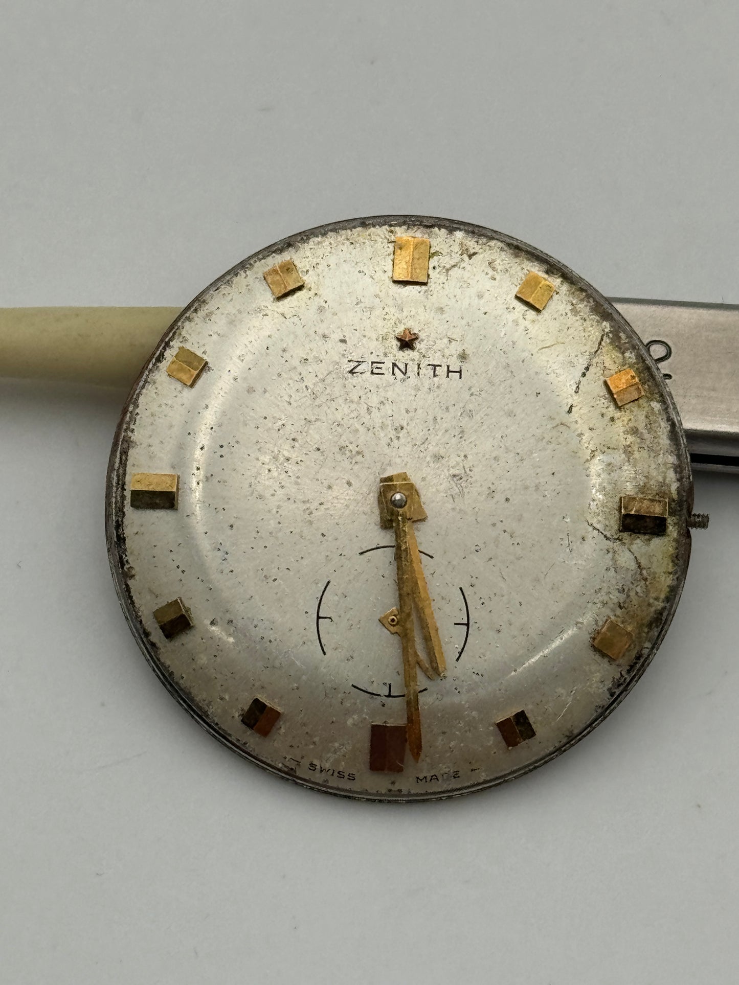 Zenith 2531 movement movimento, in working order funzionante