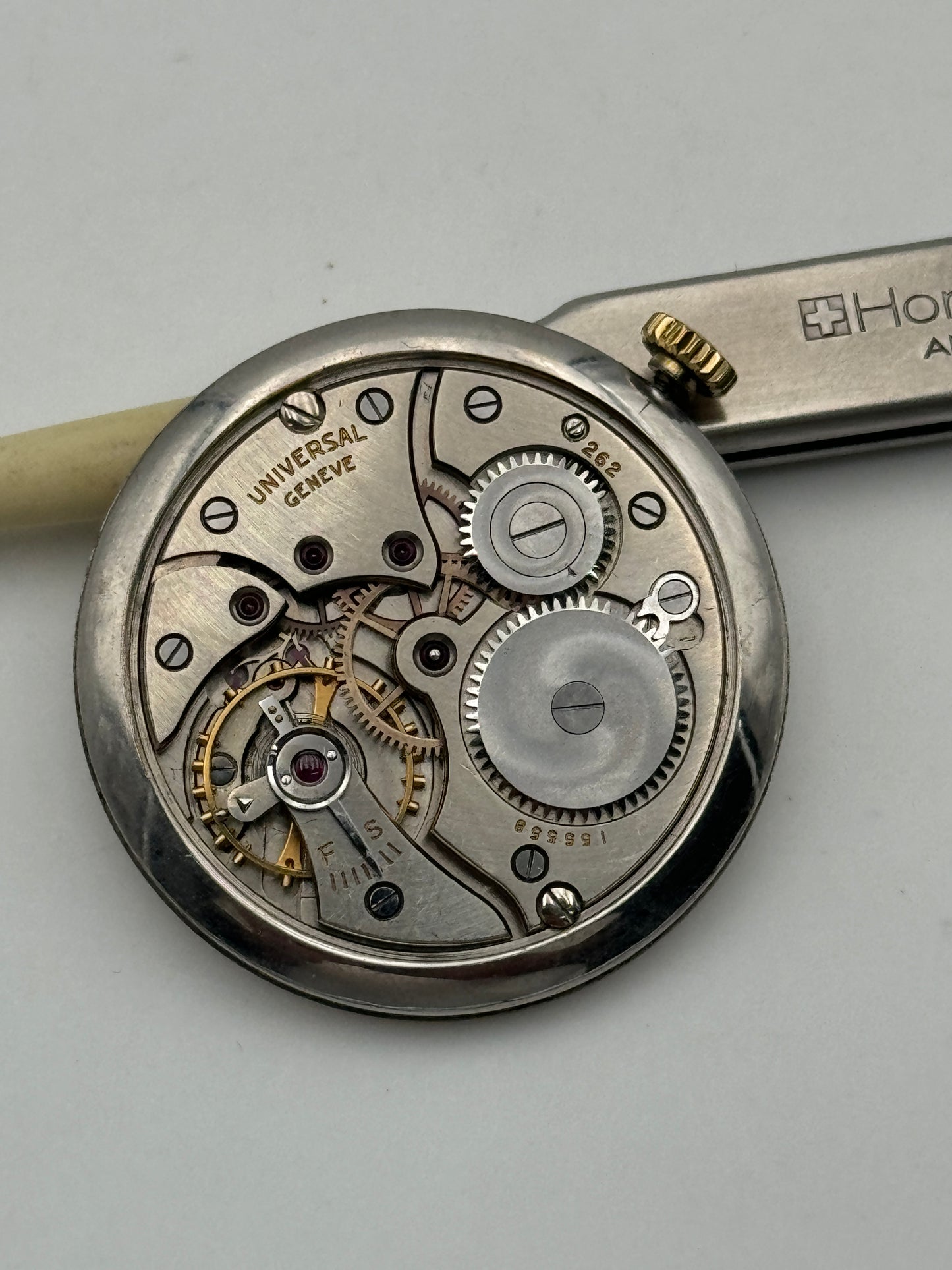 Universal 262 movement movimento, in working order funzionante