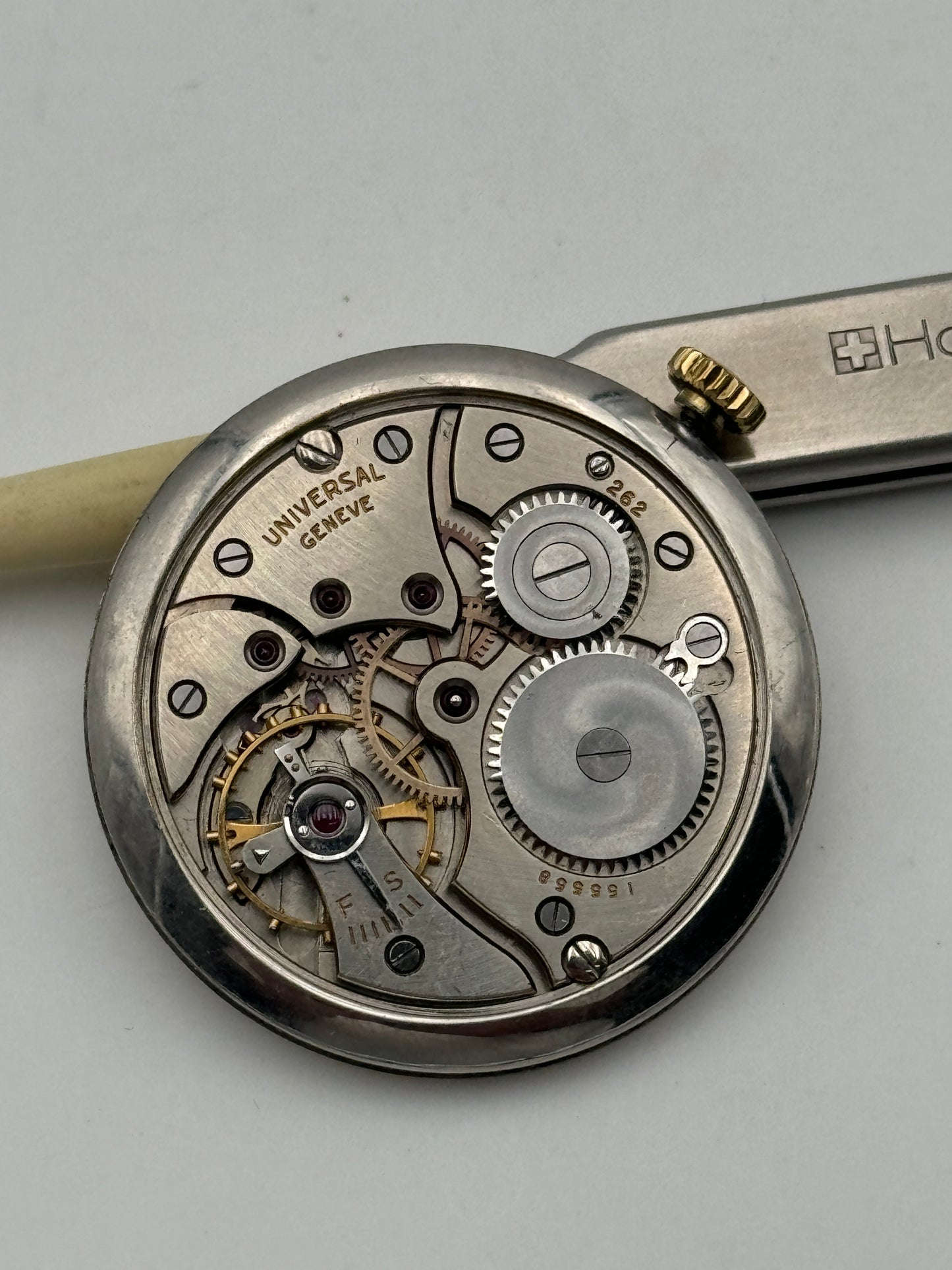 Universal 262 movement movimento, in working order funzionante