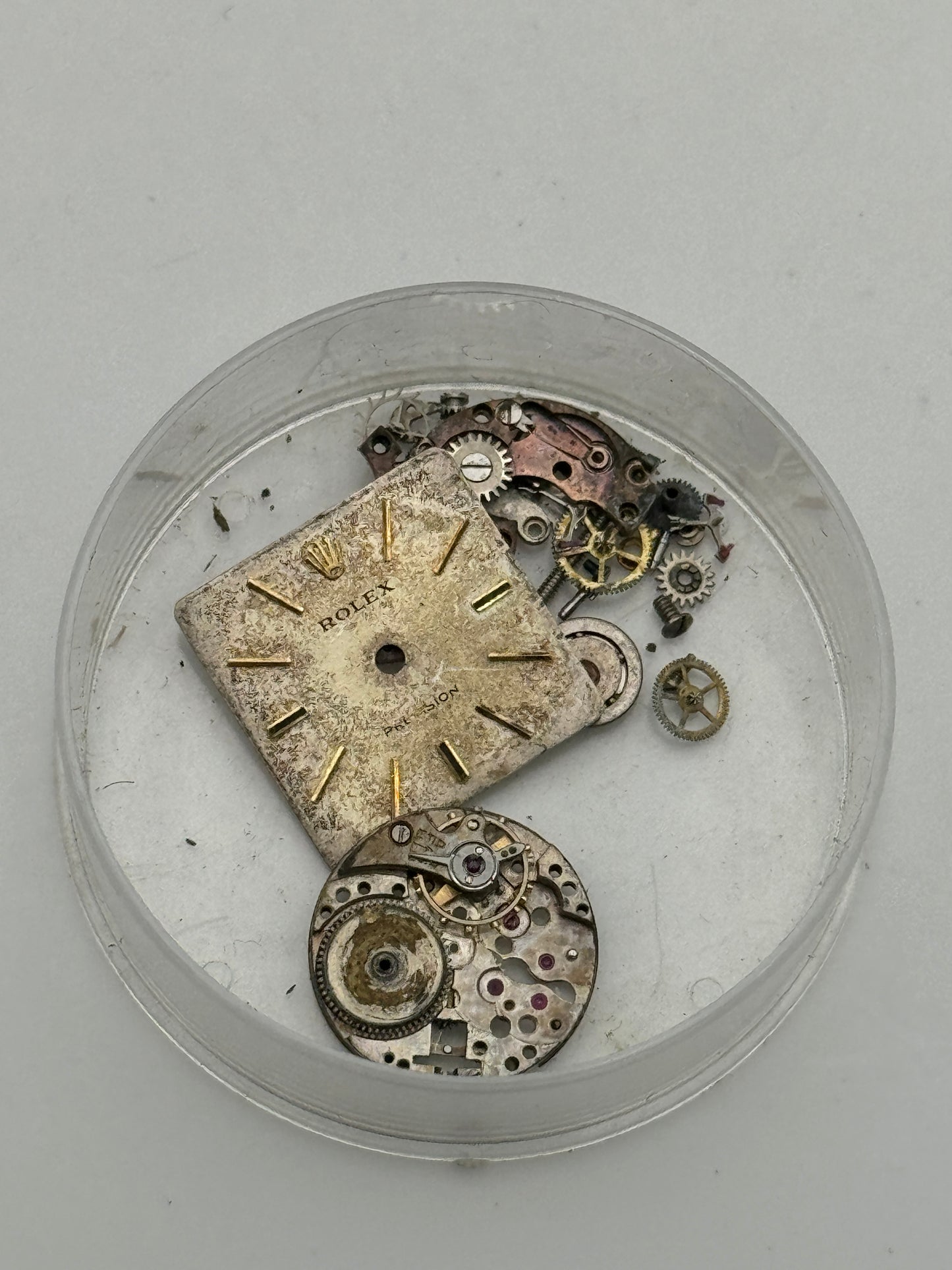 Rolex lady vintage movement movimento, balance wheel ok, bilanciere ok