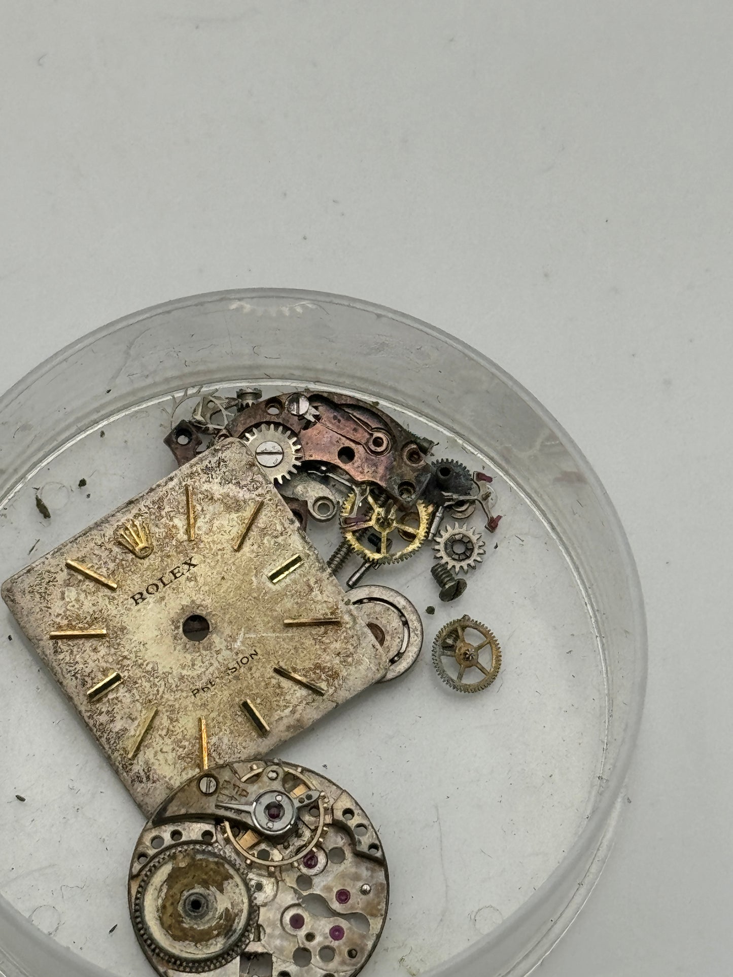 Rolex lady vintage movement movimento, balance wheel ok, bilanciere ok