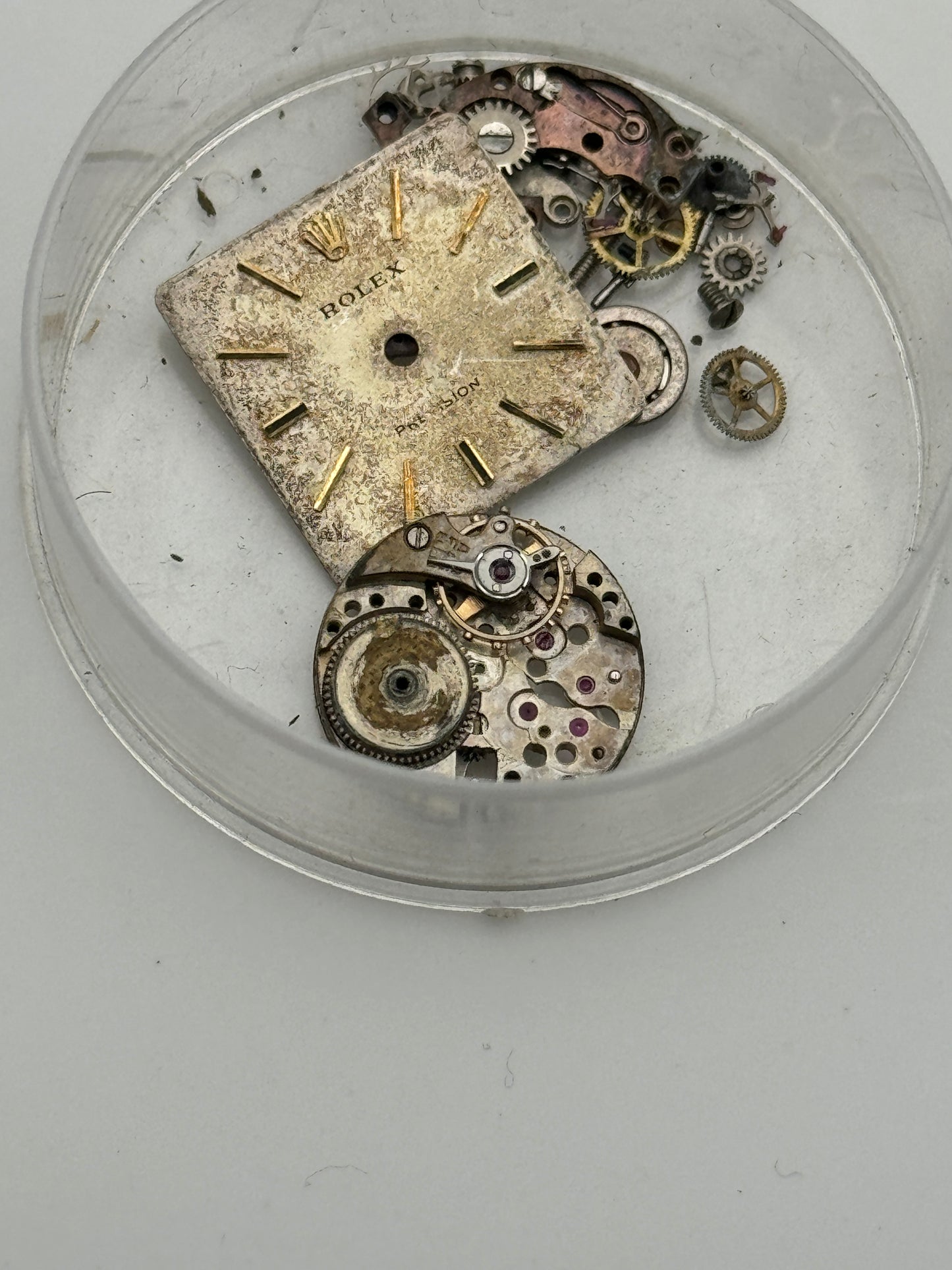 Rolex lady vintage movement movimento, balance wheel ok, bilanciere ok