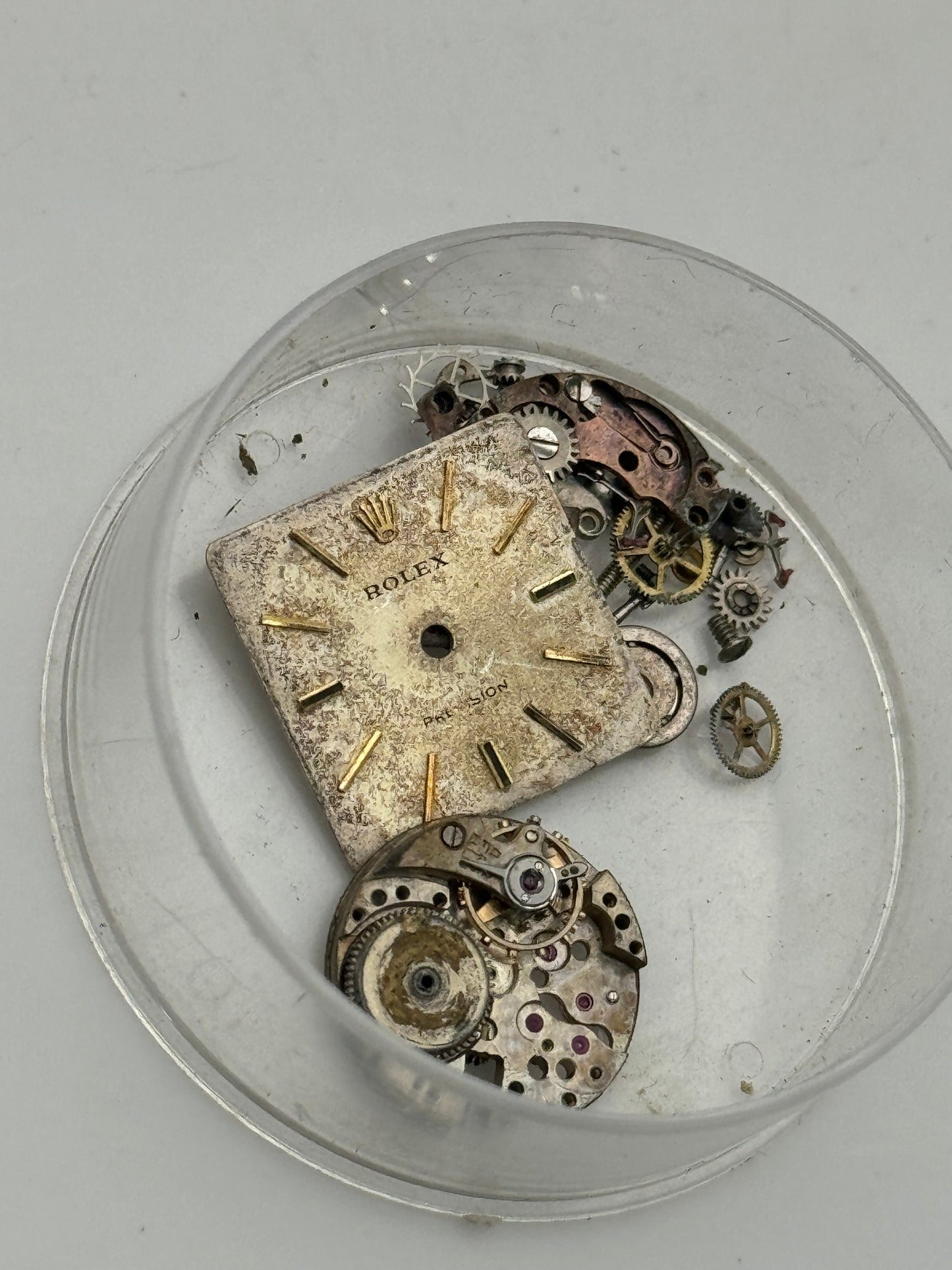 Rolex lady vintage movement movimento, balance wheel ok, bilanciere ok