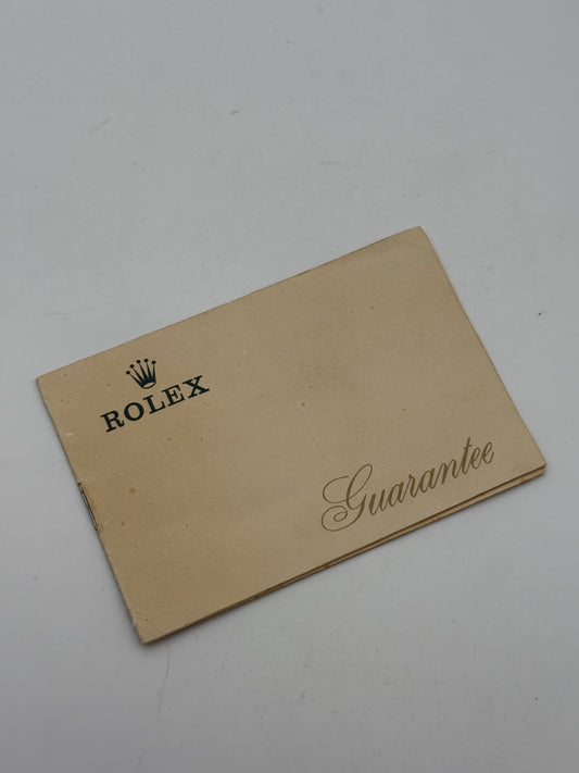rolex warranty guarantee 1960 21-617-573-02-972-30 rare