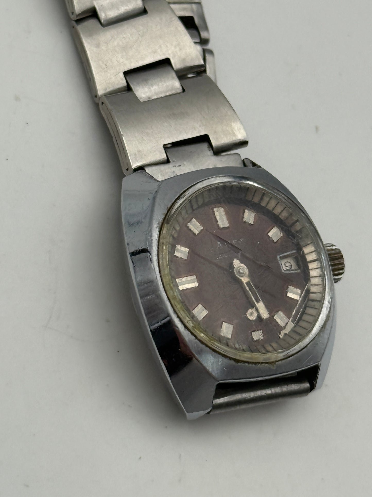 janet vintage manual wind watch 27mm